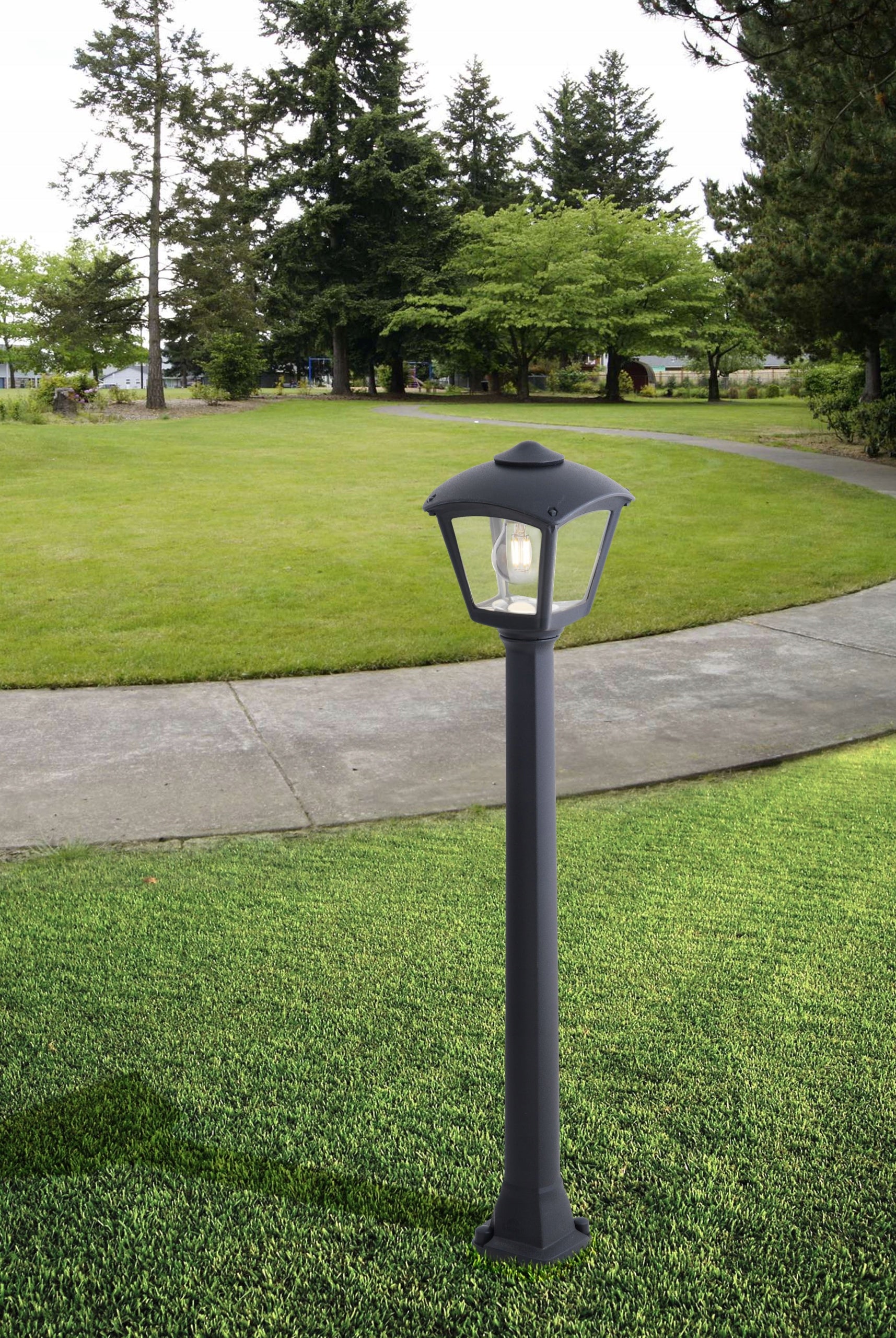 Lamp Garden Fixture Standing Post E27 945mm IP55 GIAFFA/ROBY Fumagalli Packaging status original