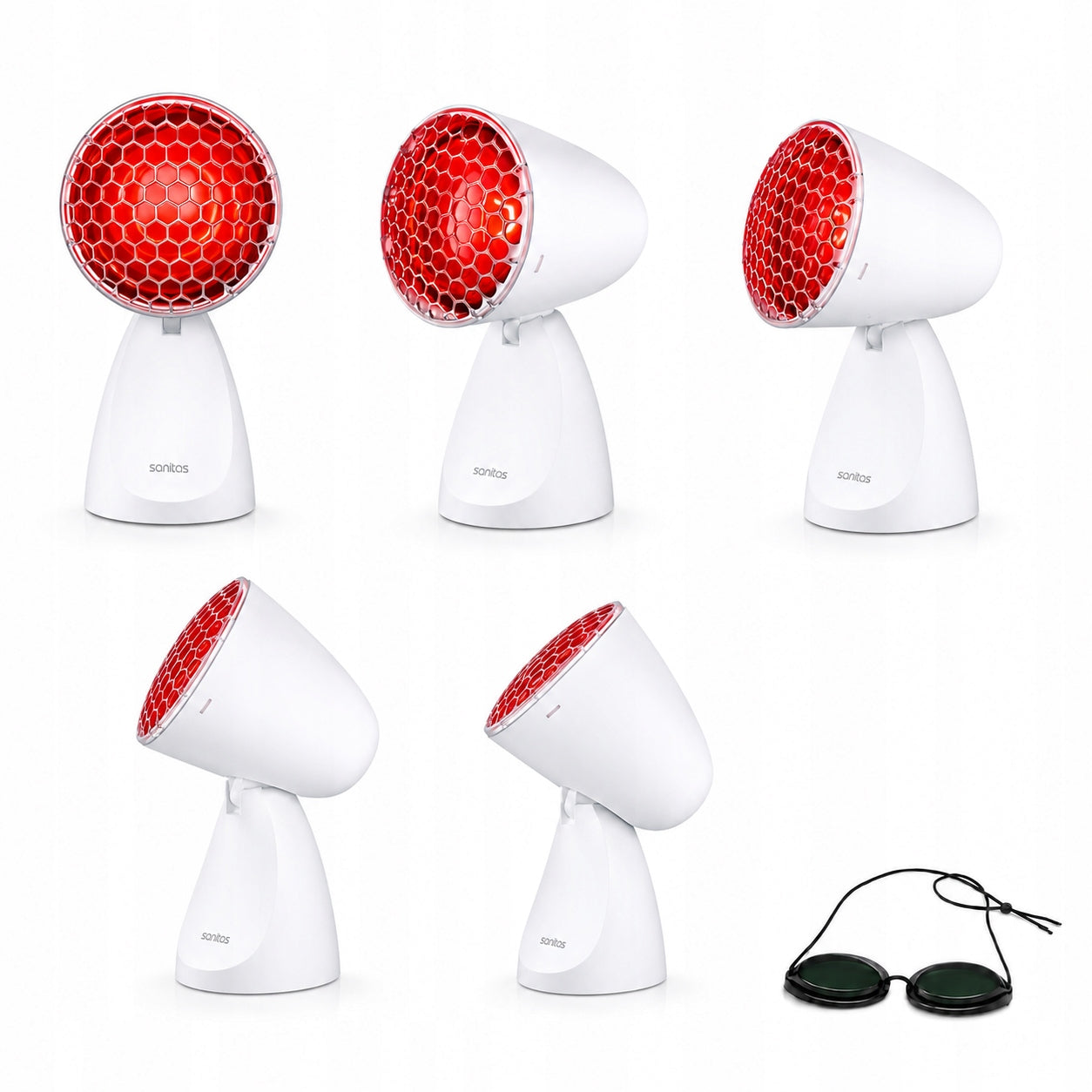 Lamp Sanitas SIL 06 100W infrared IR infrared sinus muscles glasses Medical device no