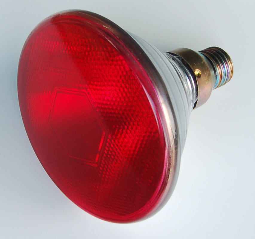 Lamp infrared heater PAR 175W E27 Rubin red HELIOS