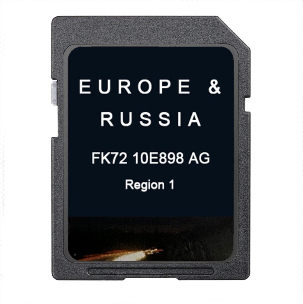 Land Rover FK72-10E898-AG SD card Europe / UK / Ireland Brand Land Rover