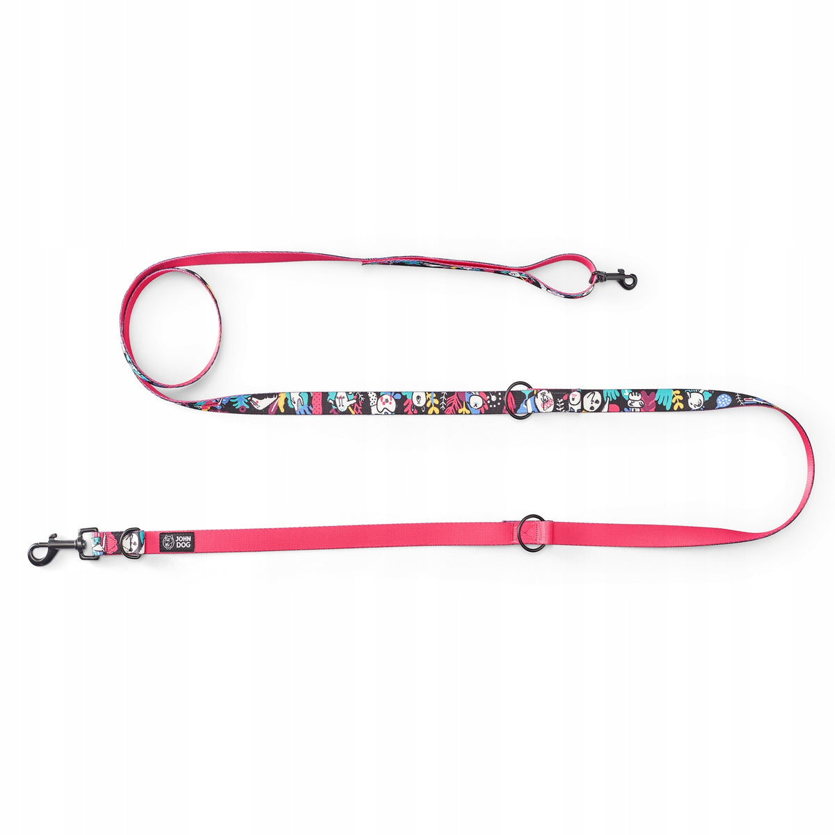 Lanyard 1,5cm John Dog red 120-240cm