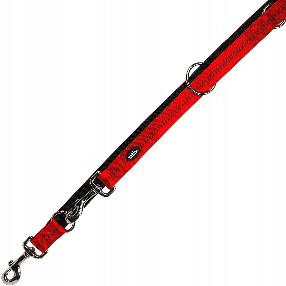 Lanyard Premium NOBBY SOFT GRIP S 15mm/200cm RED