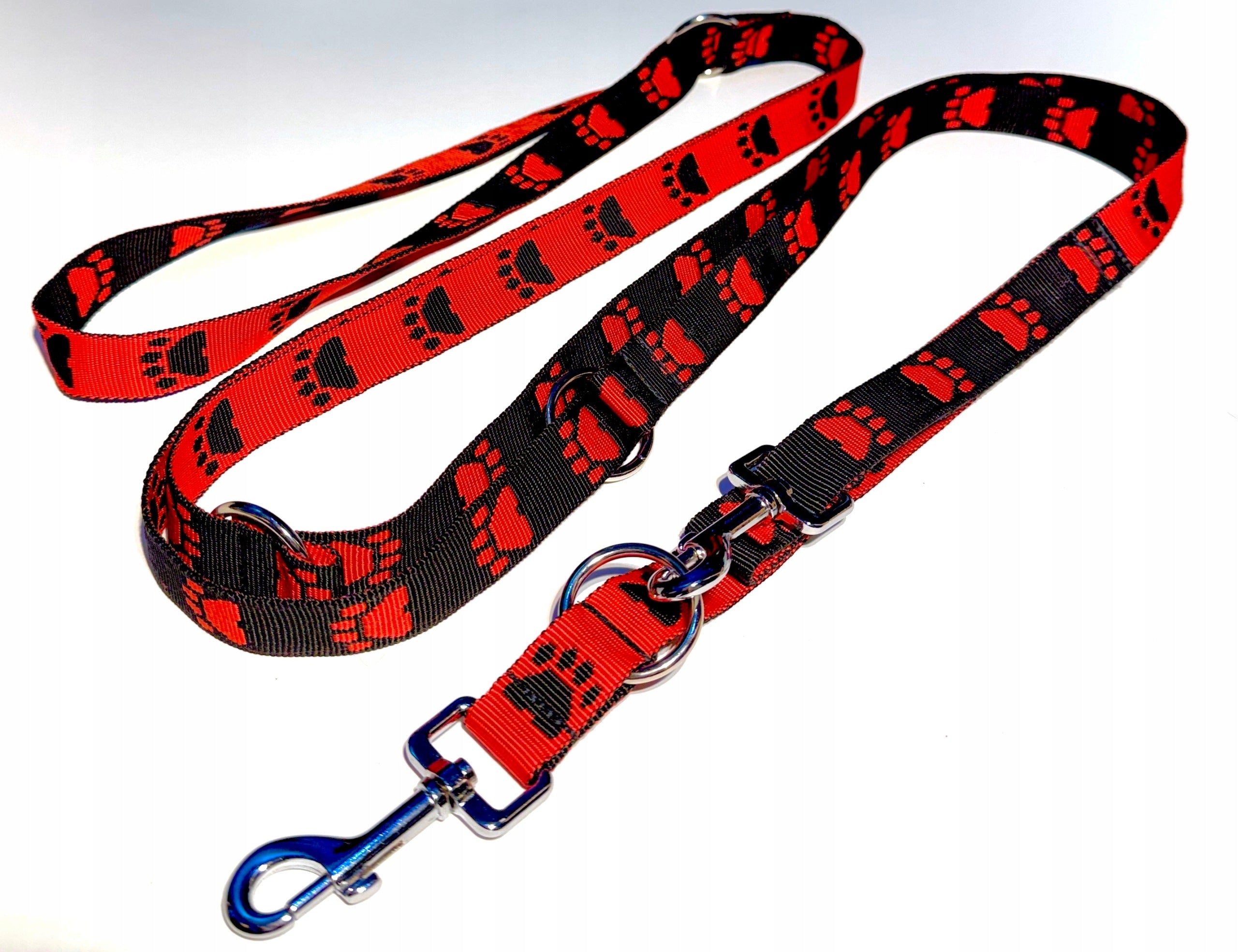 Lanyard for Dog Retractable Training Two-tone 3,2m 4 length Width 25 mm Packaging status original