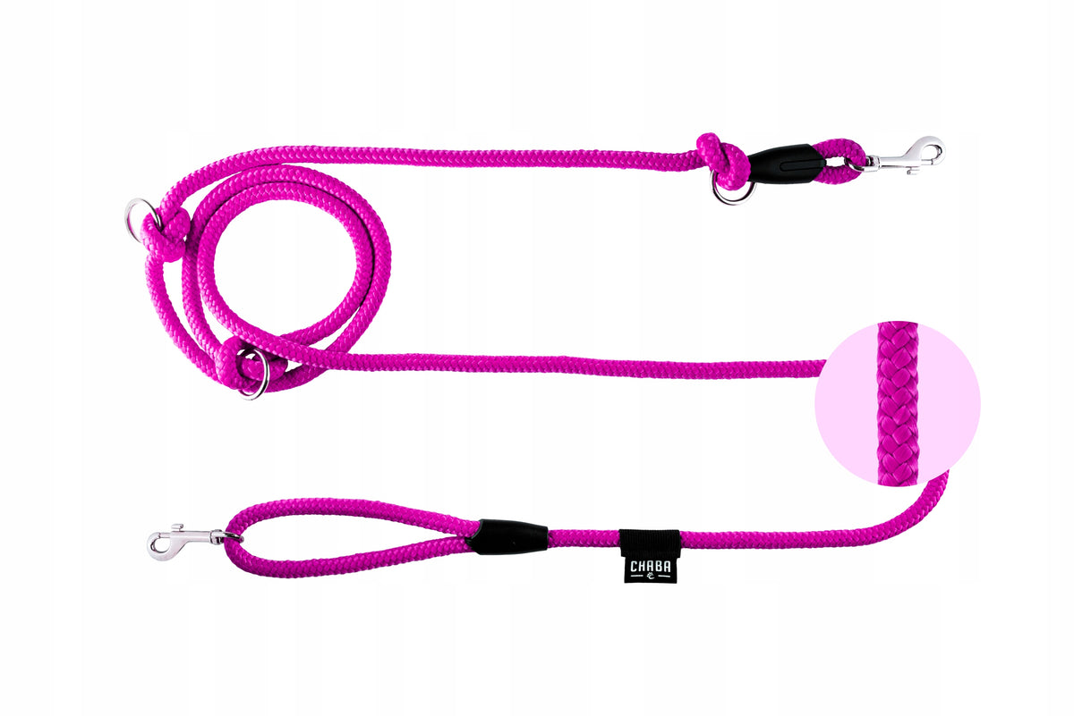 Lanyard for Medium Dog Chaba Strong Adjustable Rope 1,4 - 2,6M Thick 1CM