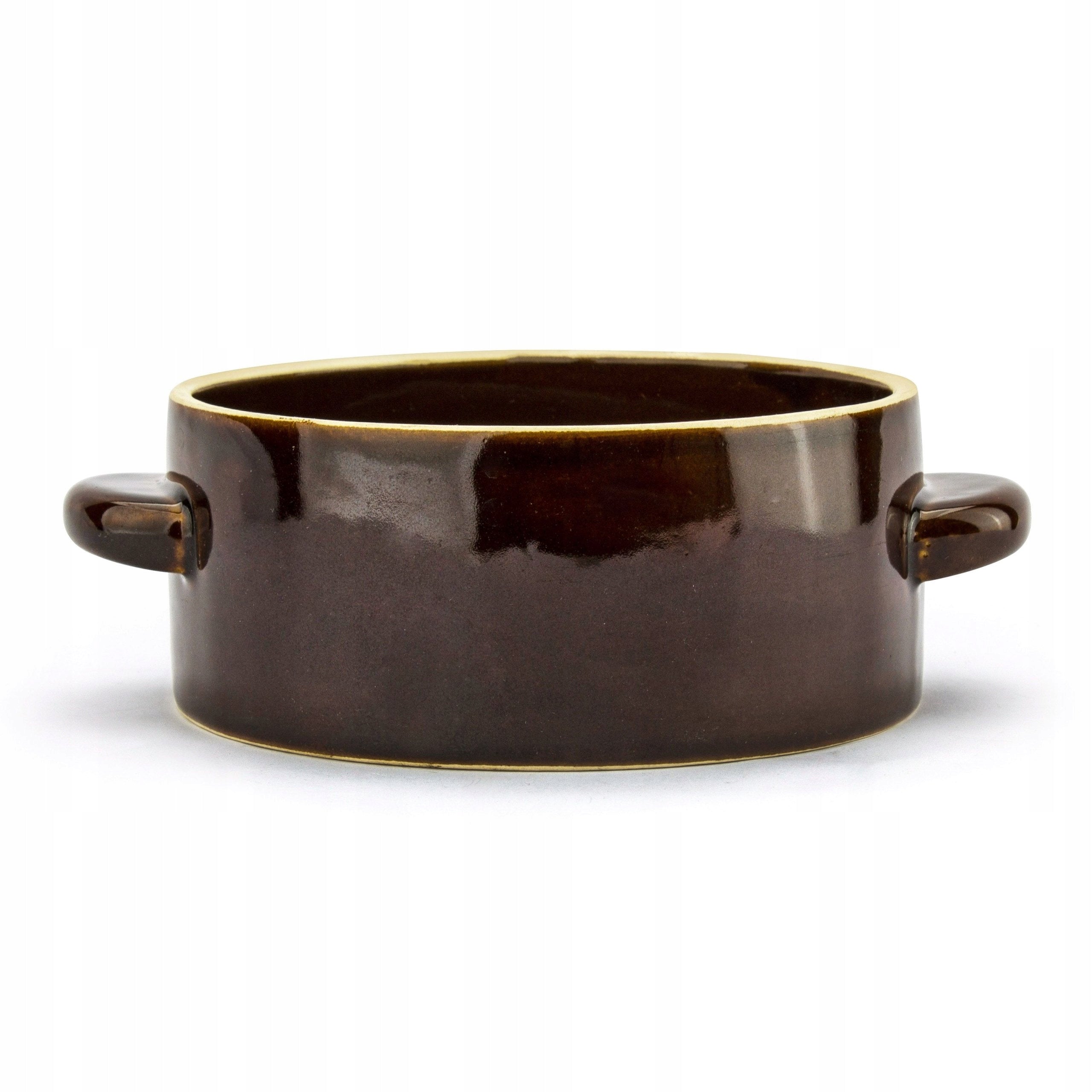 Lard pot kokilka for baking 1L stoneware Capacity 0 l