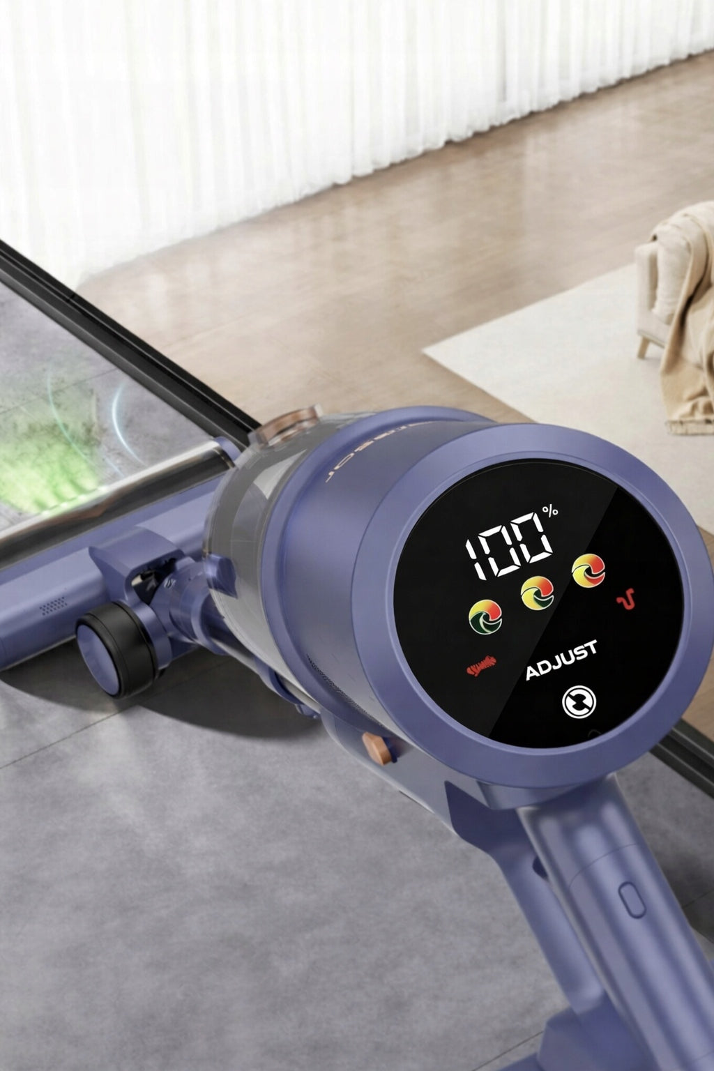 Laresar V11 Cordless Vertical Vacuum Cleaner 650W 75kPa POWERFUL 650W LED HEPA Brand Laresar