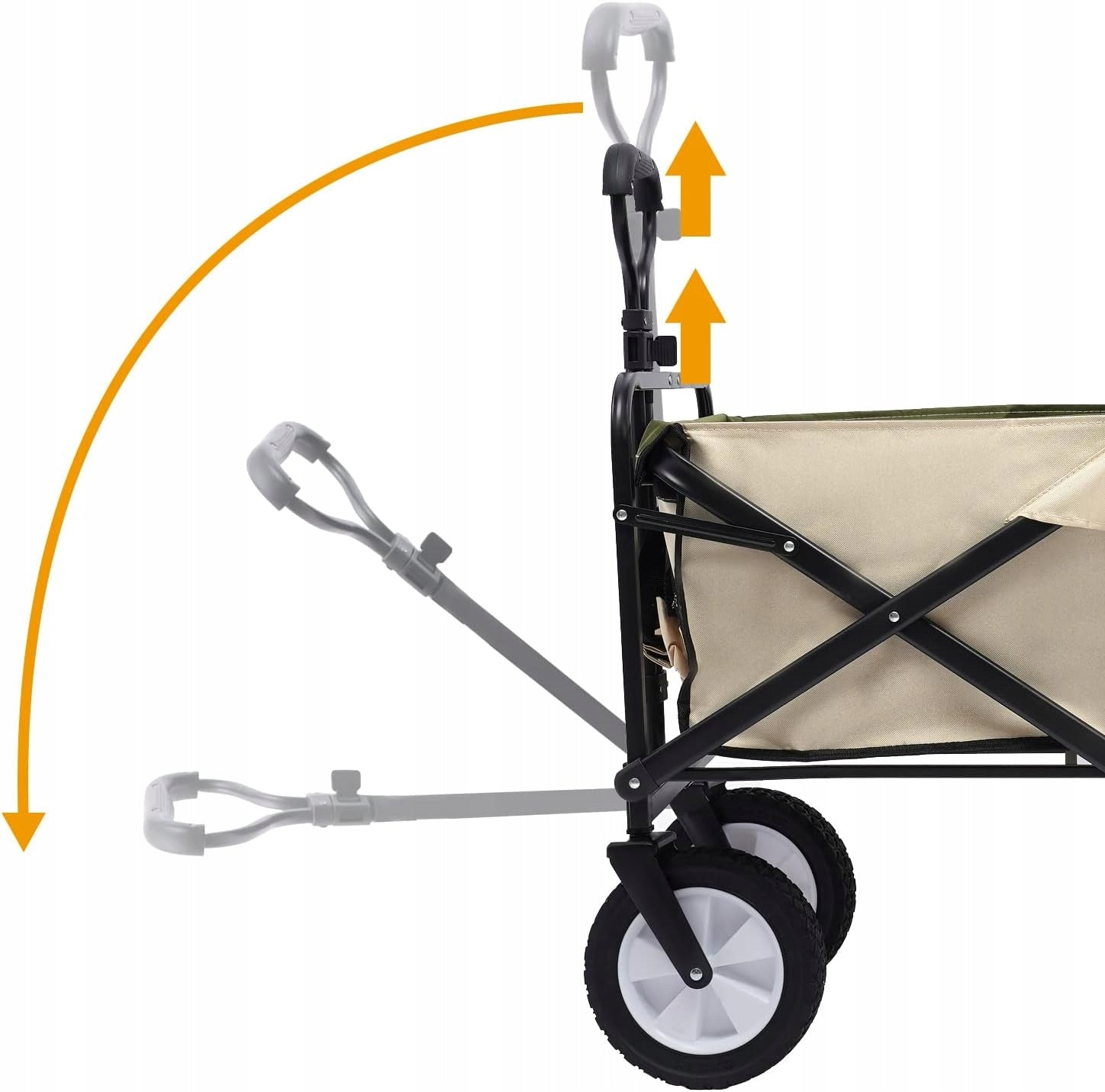Large Beach Tourist Trolley Folding Transport Garden Camping Kind trolley