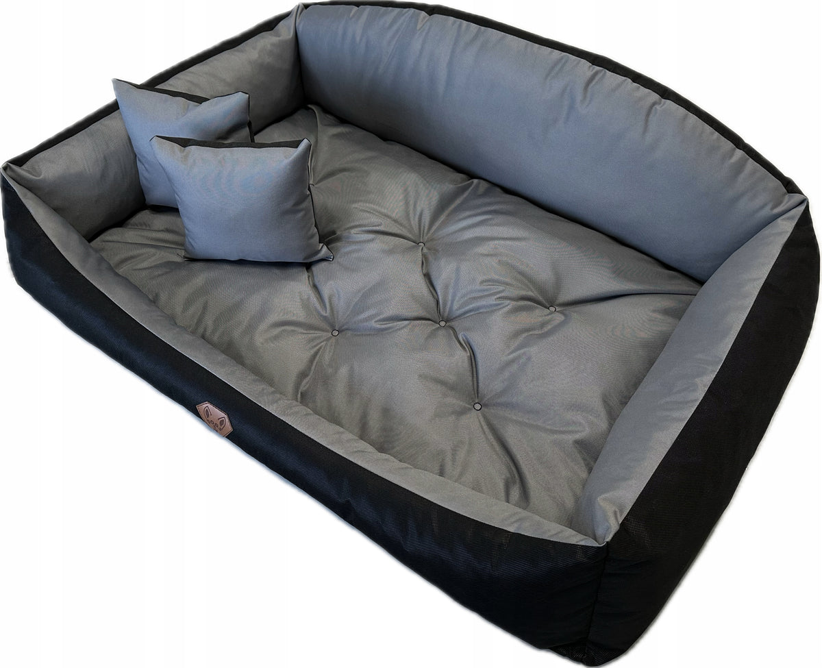 Large Bed Dog Couch Playpen 100X75 Dogs4life WATERPROOF M GREY EAN (GTIN) 5905386722636