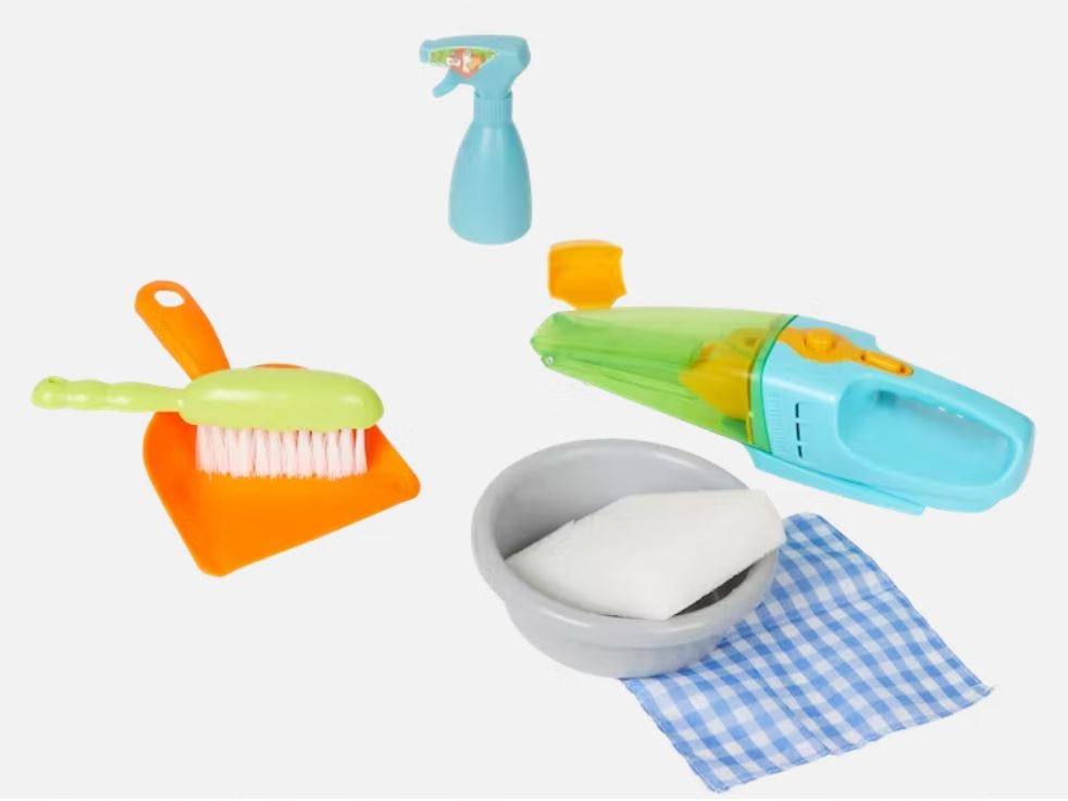 Large Cleaning Kit Battery Operated Vacuum Cleaner 8el EAN (GTIN) 8718964134953