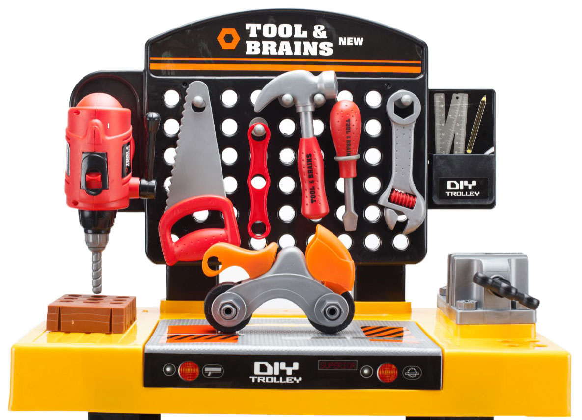 Large DIY workshop "Tool & Brains" 39 elements Brand Multistore
