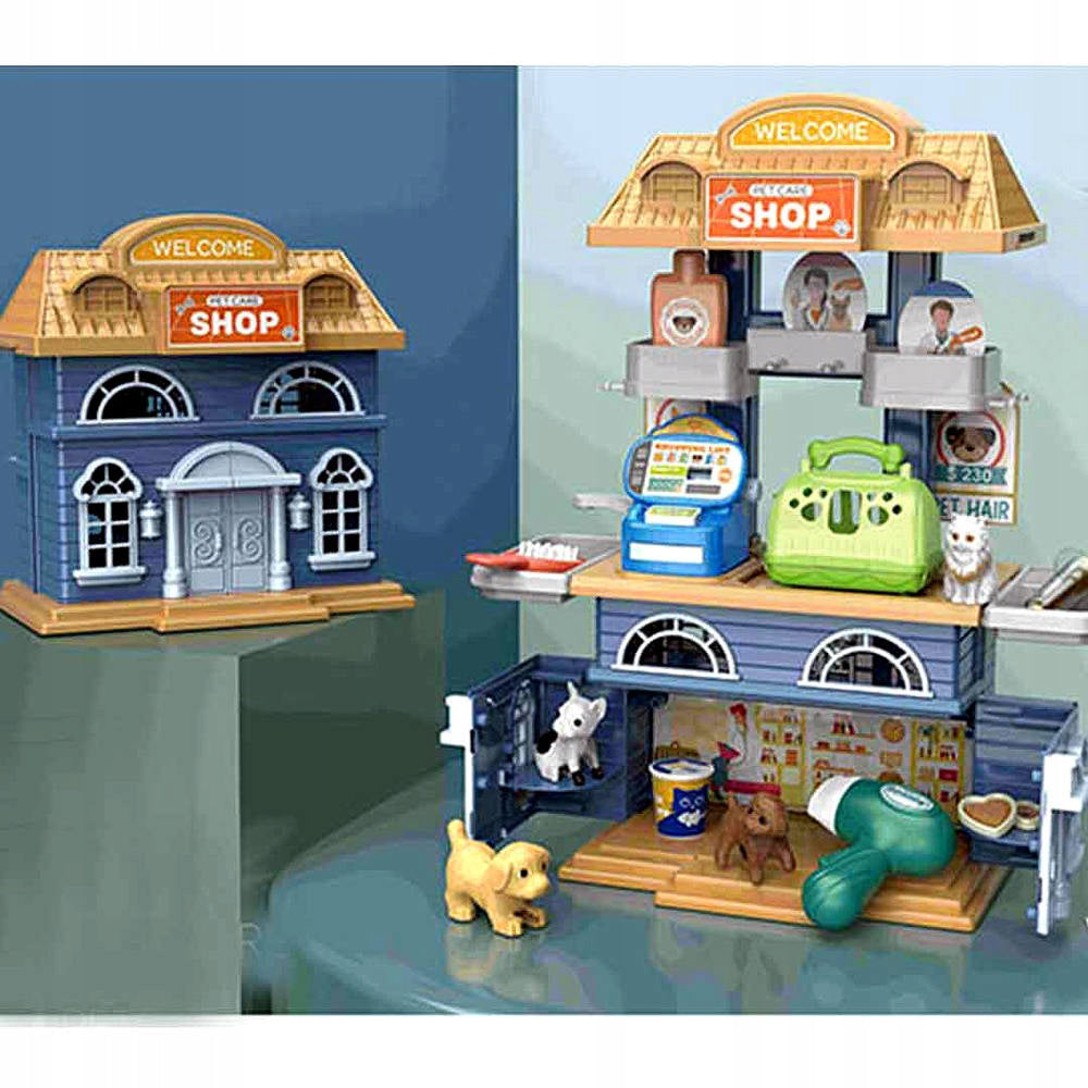 Large DOG Animal House with Beauty Salon Shop Manufacturer code 5902721184425