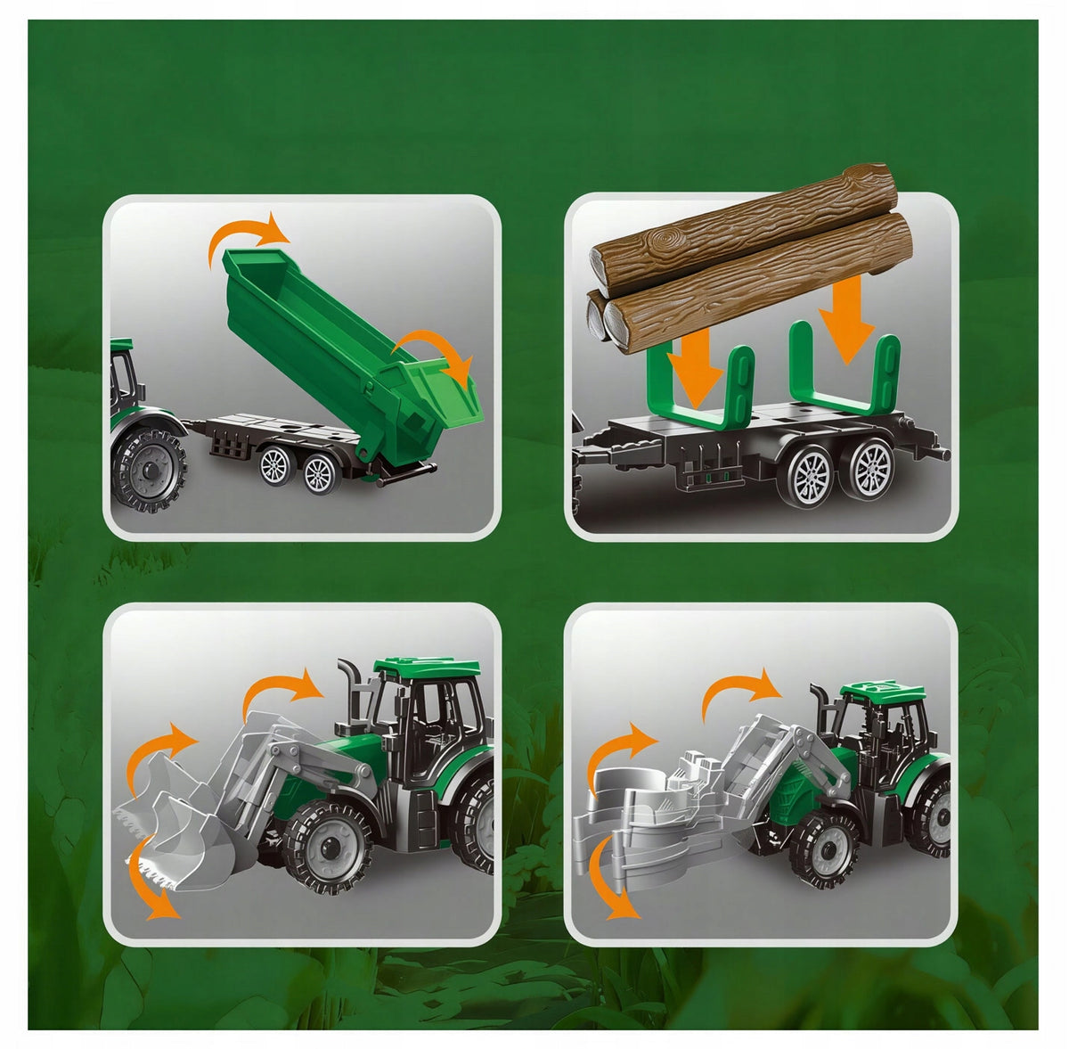 Large Farm Farmhouse Barn Stable 4 Tractors Animal Brand Sferazabawek