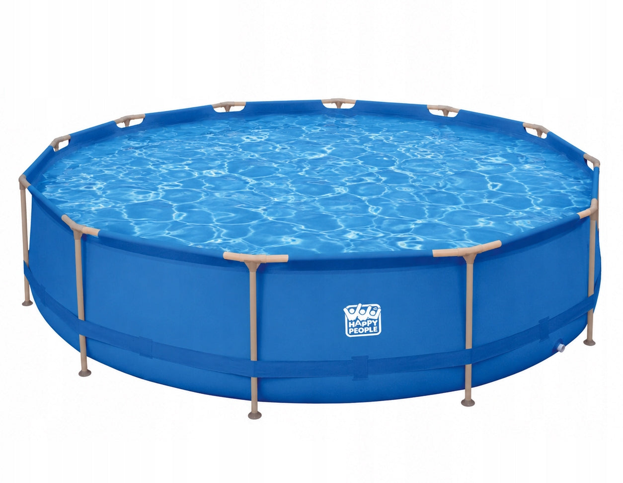Large Frame Pool Happy People 420x84cm + PUMP with Filter Manufacturer code 77512
