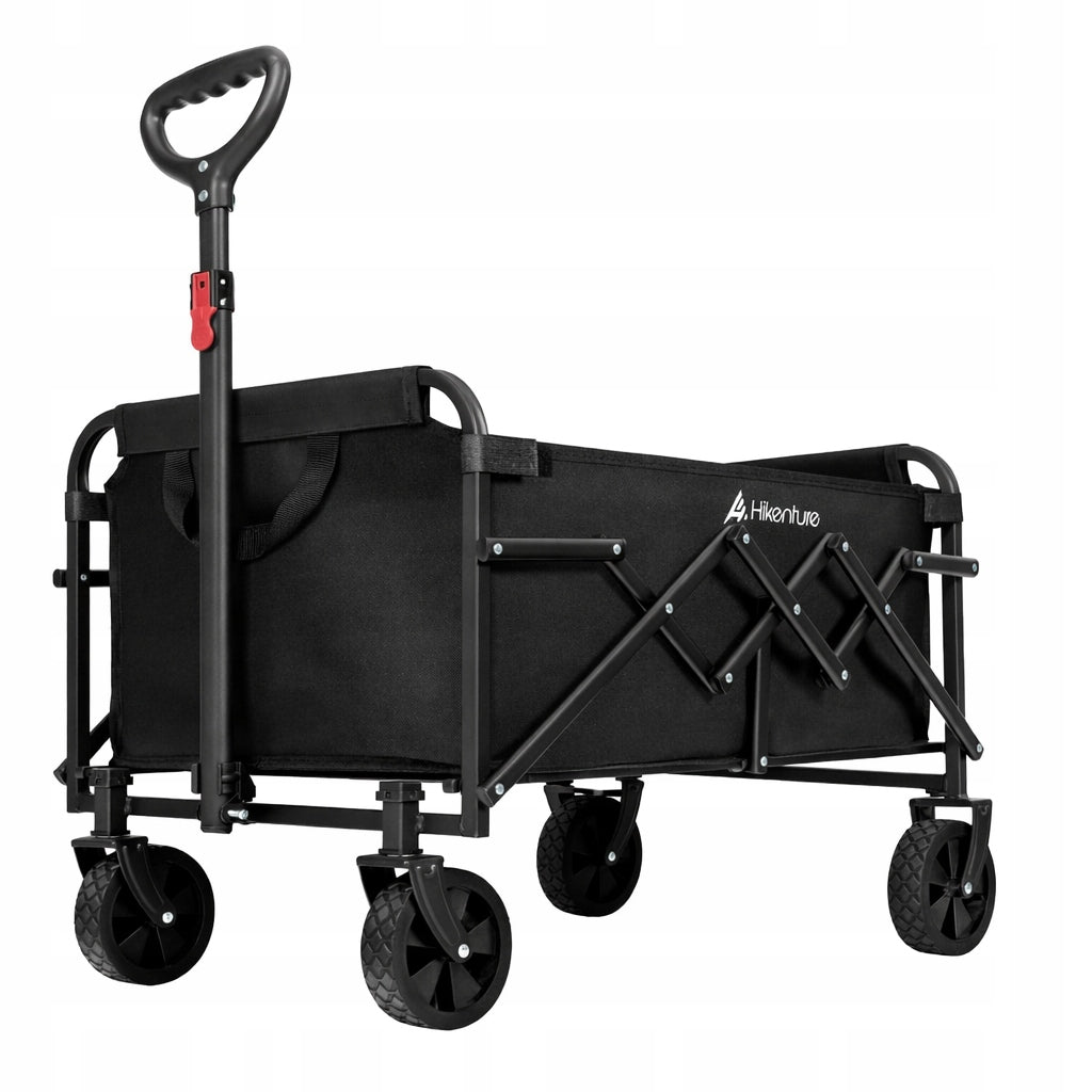 Large Garden Transport Trolley Trailer With Handle Folding Solid 100kg