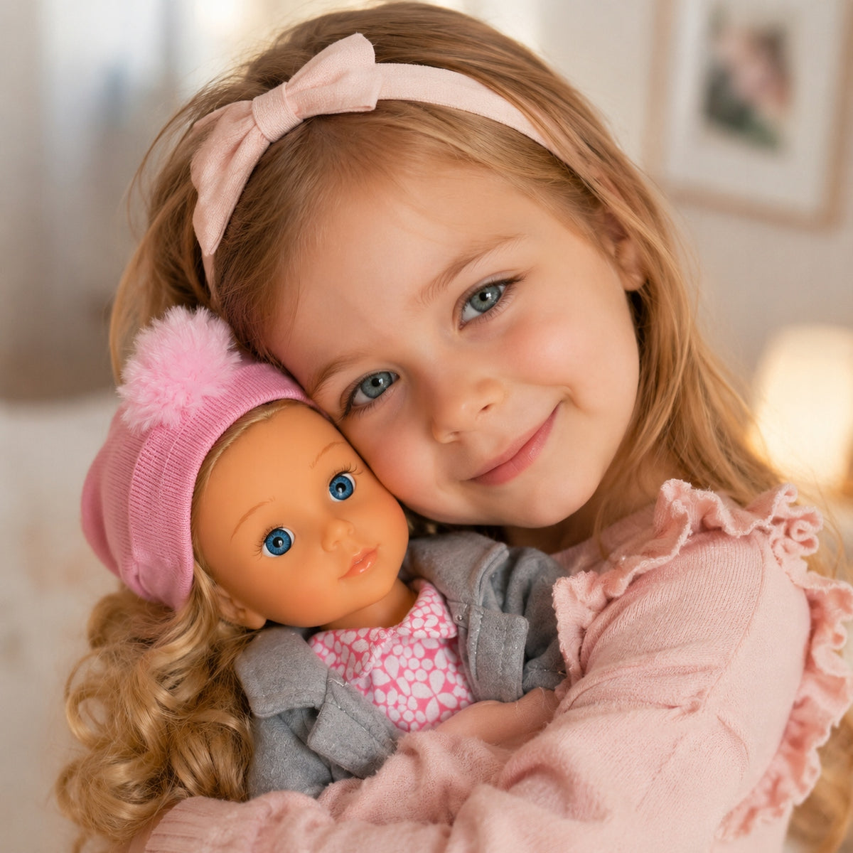 Large Lalka Interactive 40 cm Speaks and Sings in Polish For Girls Manufacturer code Lalka 40CM Śpiewająca Po Polsku z Włosami