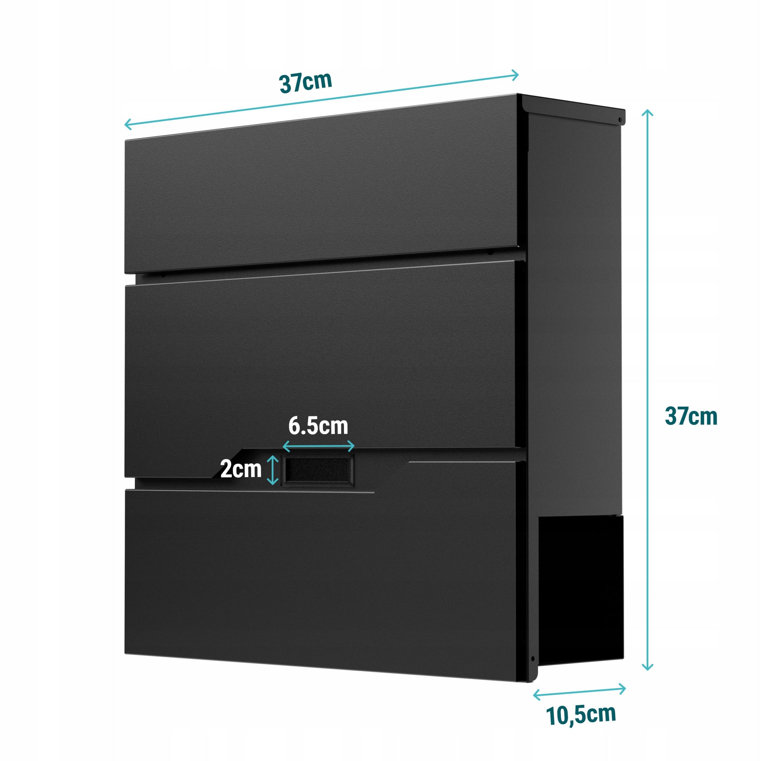 Large Letterbox A4 Newspaper For Fence For Post Office Newspaper Tube Manufacturer code SIL704