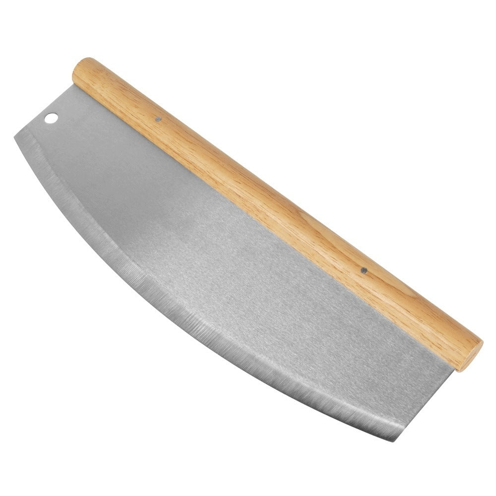 Large PIZZA KNIFE Steel Cleaver Crib for Cutting Chop Vegetable Herbs Brand Vilde