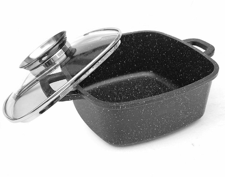 Large Pot Brittany Granite Lid INDUCTION 28 cm Manufacturer code bb1930