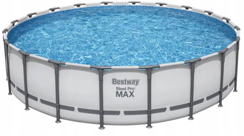 Large Round Frame Pool 610x132 cm BESTWAY 561FM with filter pump Manufacturer code 561FM