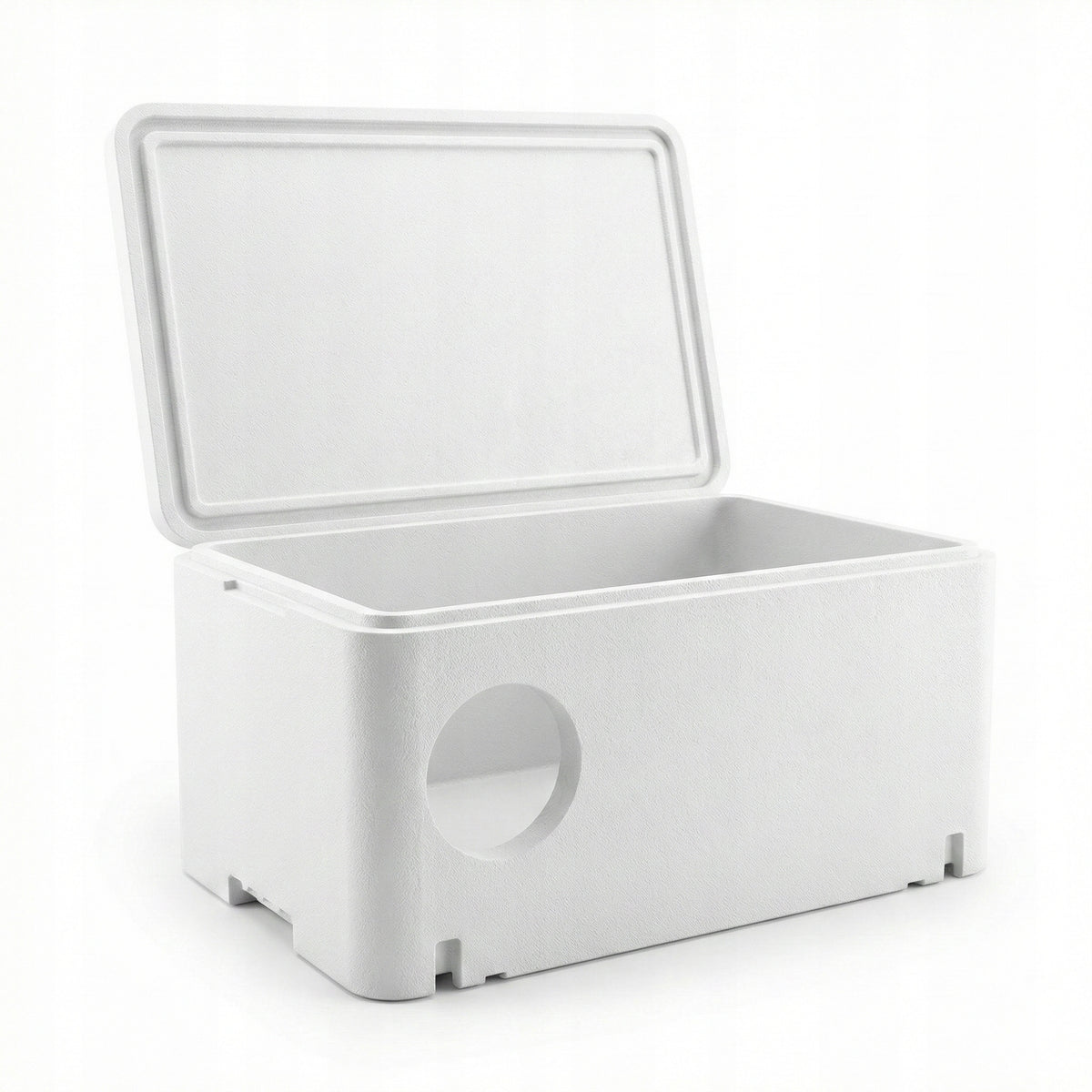Large Spring House Styrofoam Cat Booth Box 60x40x30cm DB Packaging status original