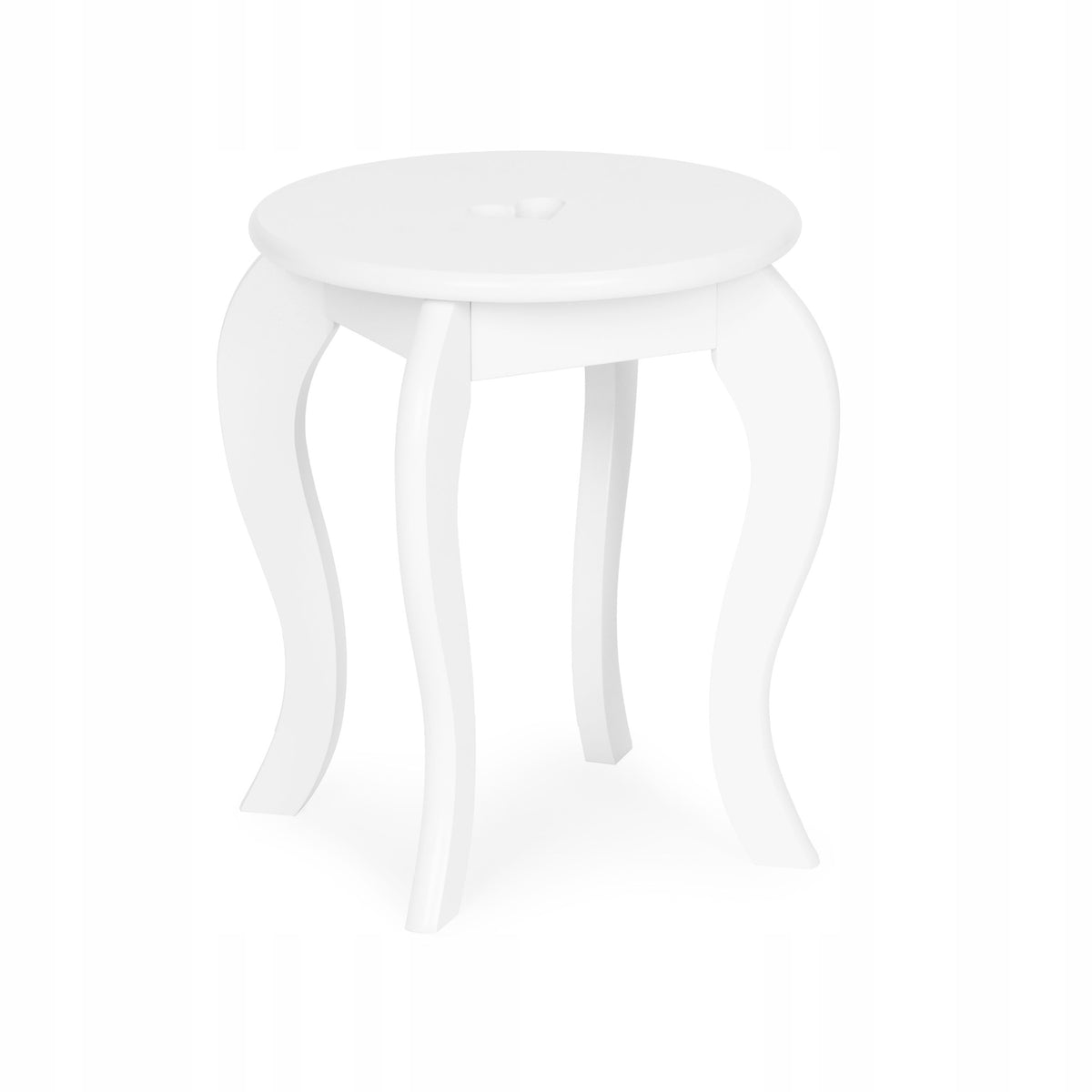 Large Wooden Dressing Table For Girl With Mirror Drawer Stool White Packaging status original