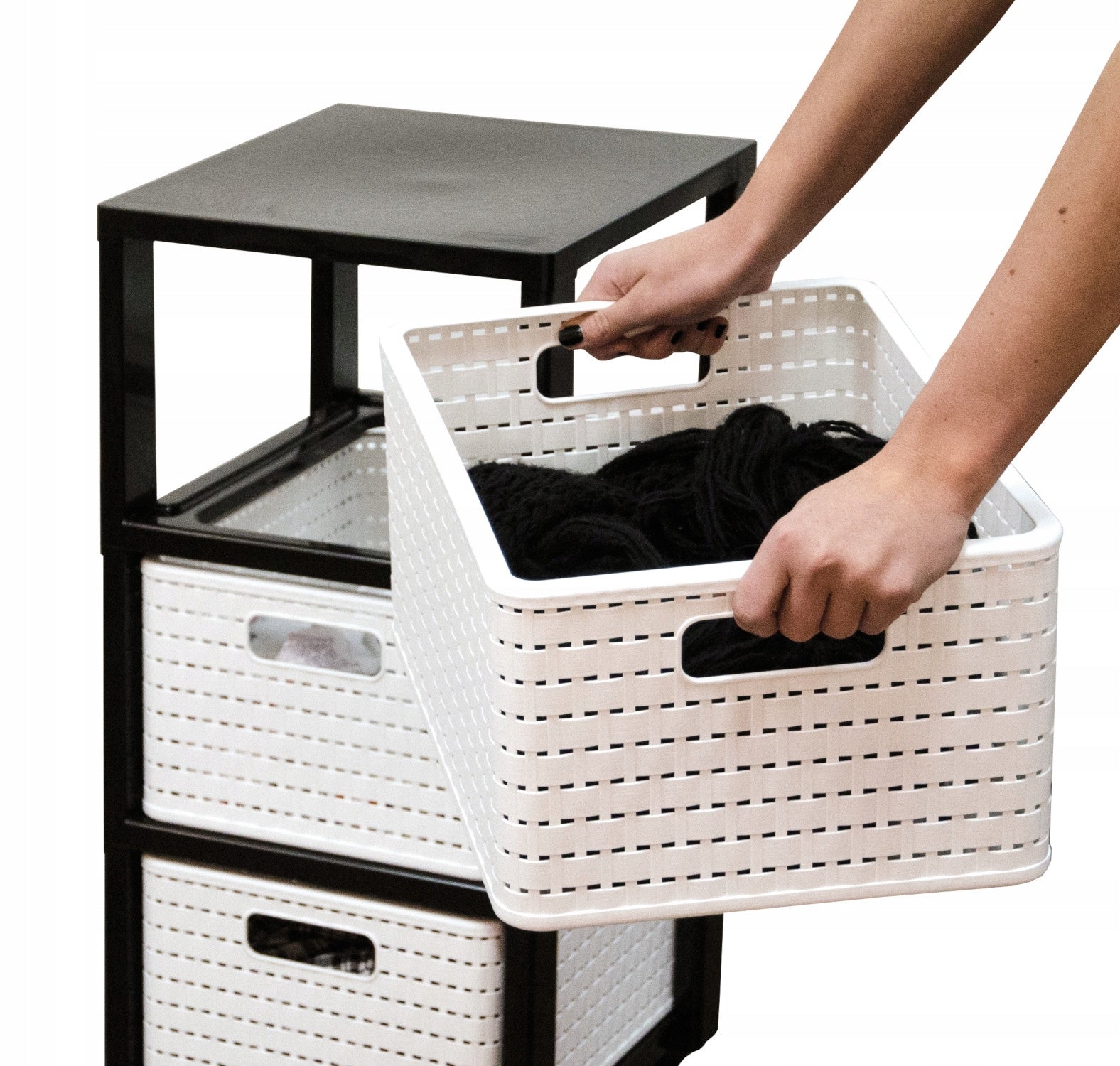 Large bookcase with 3 drawers Rotho COUNTRY Brand Rotho