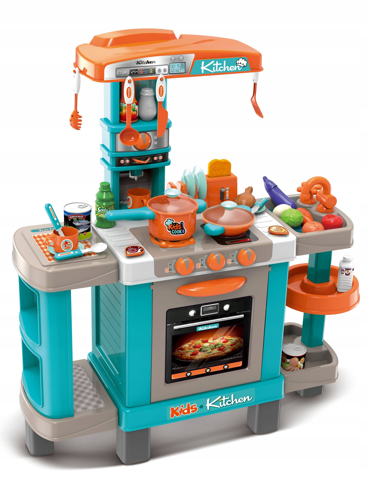 Large children's kitchen with interactive accessories Brand Agat-Outlet