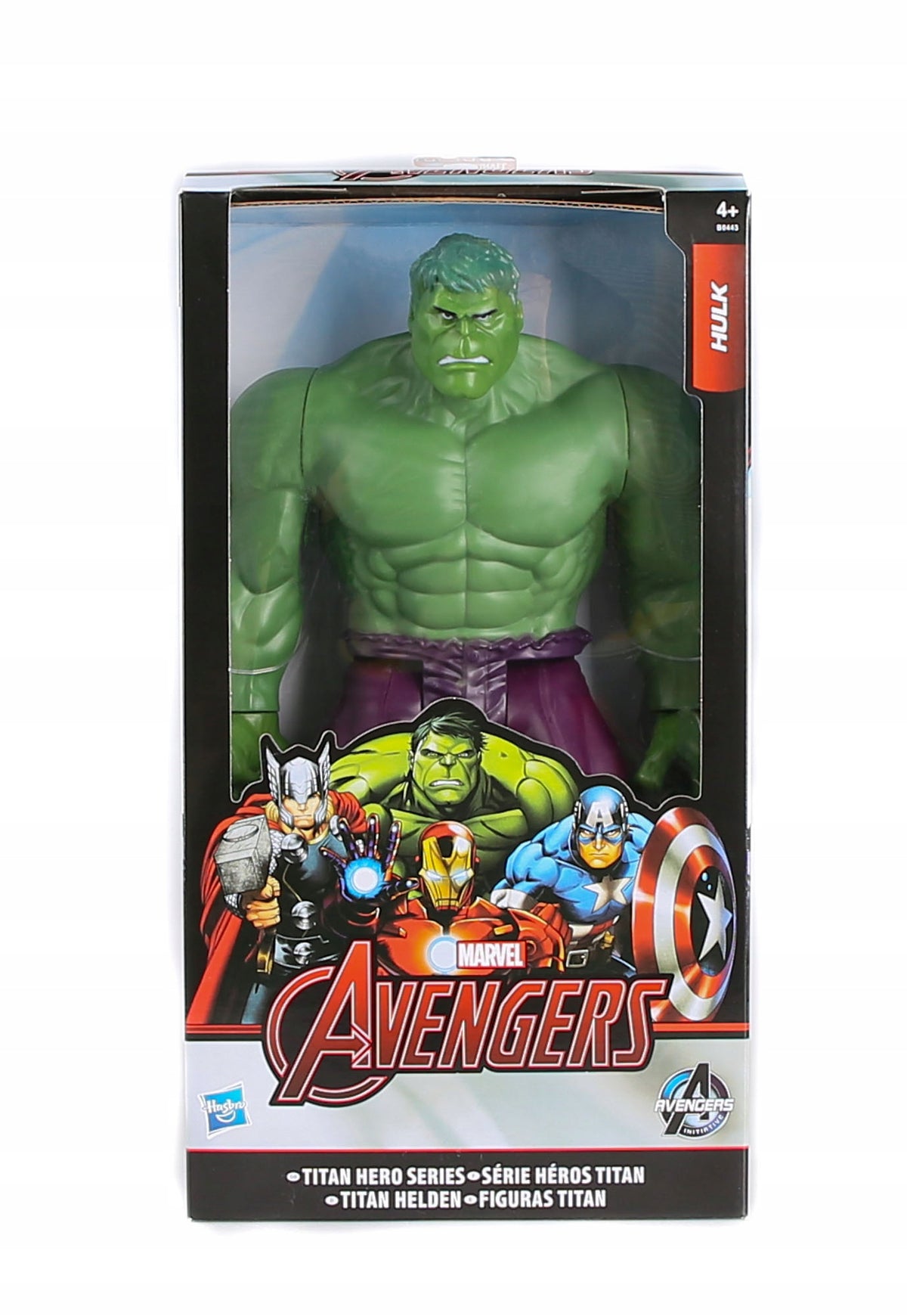 Large figurine HULK AVENGERS HASBRO 30 cm B0443 new series TITAN HERO Manufacturer code B0443