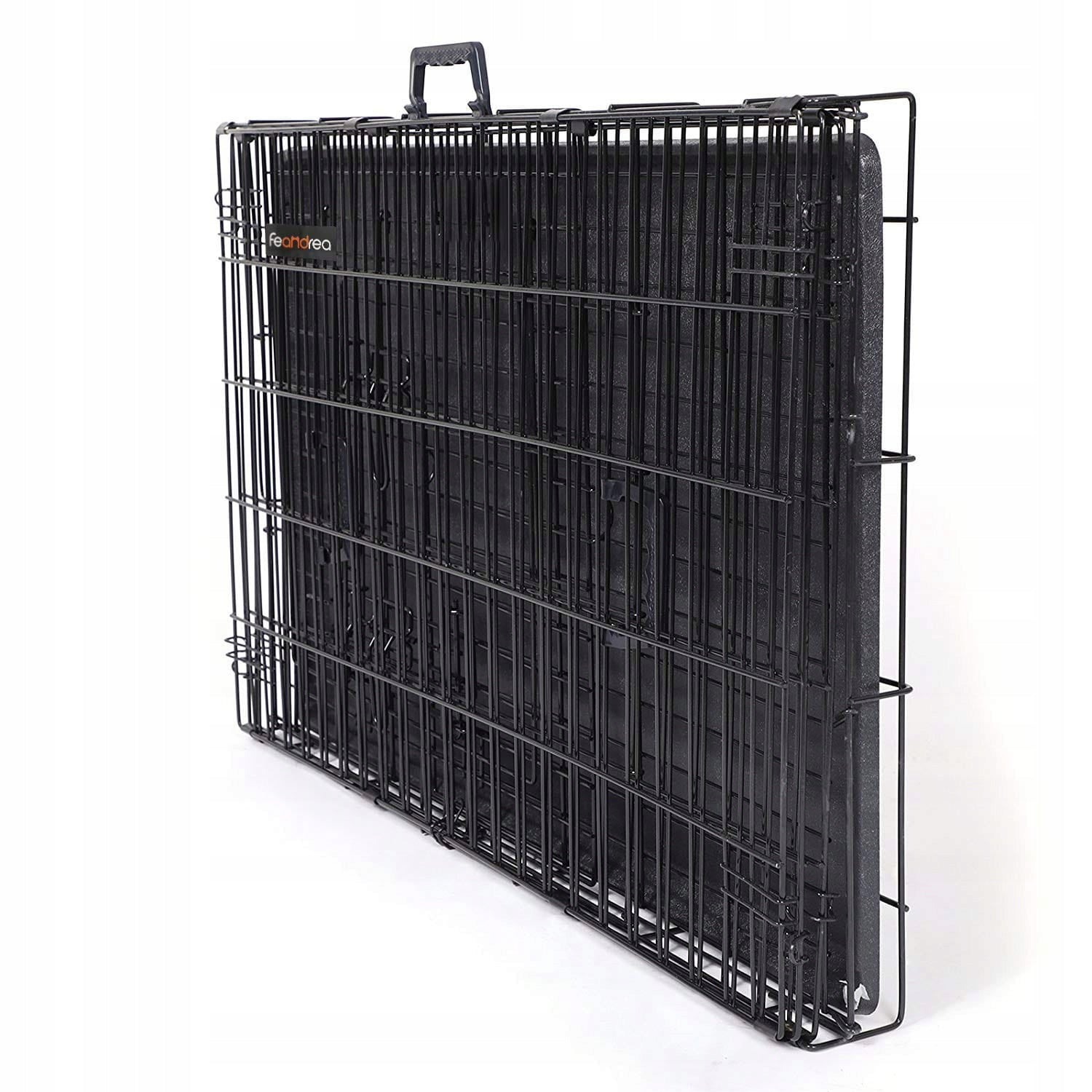 Large metal dog cage XXL FEANDREA PPD48H foldable 122x75x80cm Packaging status original