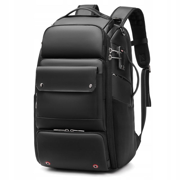 Large roomy photo backpack Outwalk 7717 laptop 17,3 padlock TSA 32L