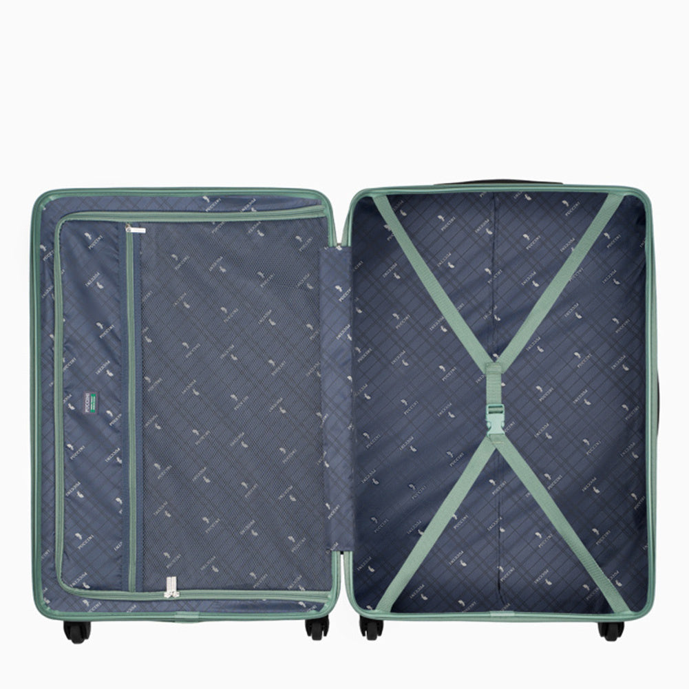 Large suitcase PUCCINI MALAGA ABS027A 5C Mint Model Malaga