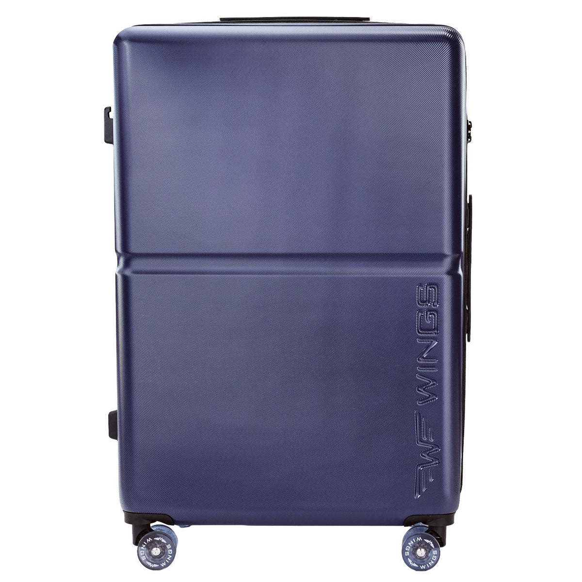Large suitcase WINGS 97L expanded TSA polycarbonate 100% double wheels 360 Packaging status original