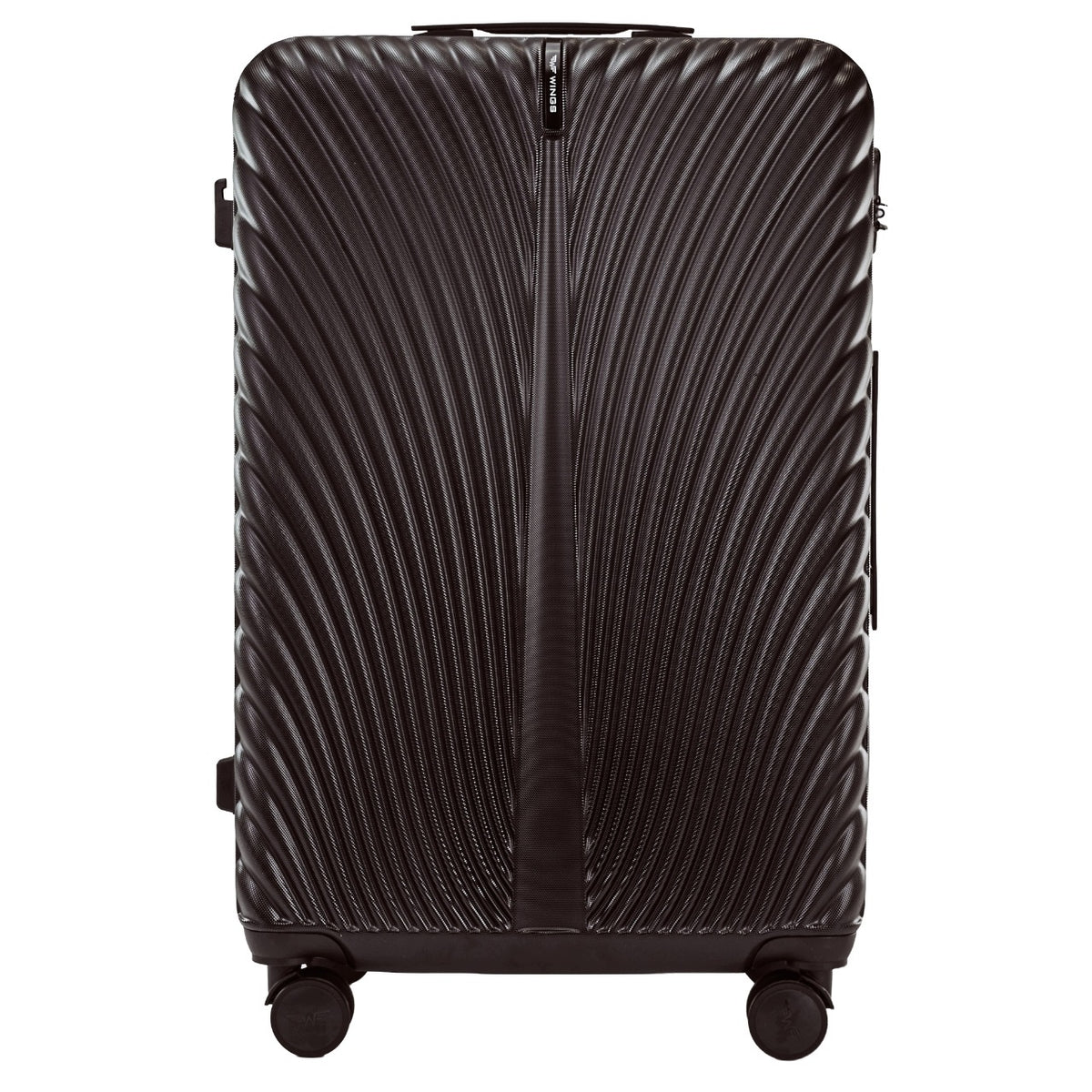 Large suitcase WINGS resistant polycarbonate hard suitcase premium strong wheels Brand Wings