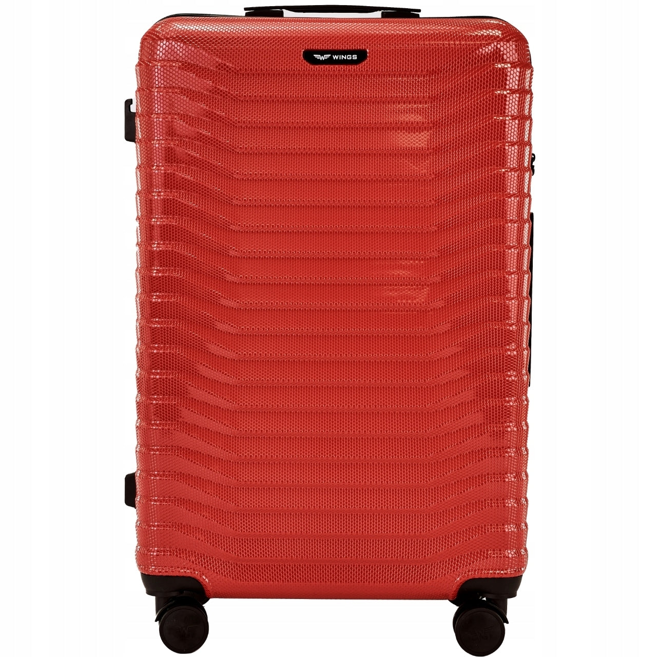 Large suitcase WINGS with TSA lock very durable polycarbon on 4 wheels 97L Packaging status original