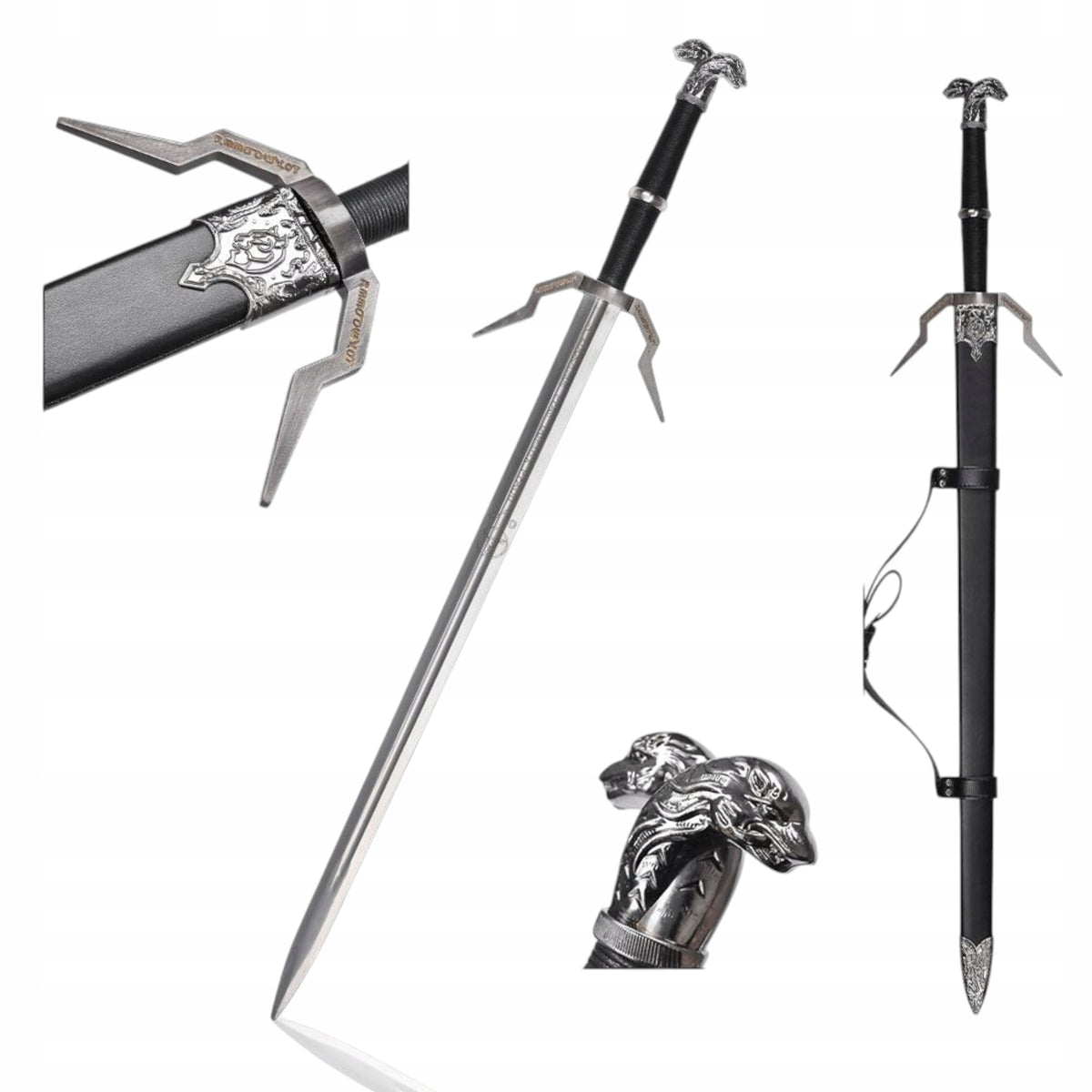 Large sword Geraltaa with and belt 126 cm the Wittcherr decorative 9322