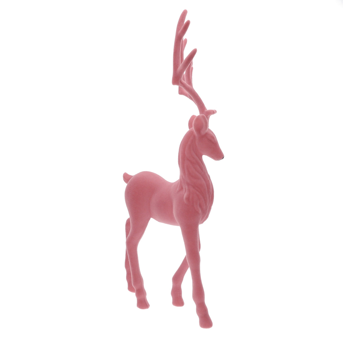 Large velour reindeer Christmas figurine ornament Christmas gift 55 cm Manufacturer code SF2113