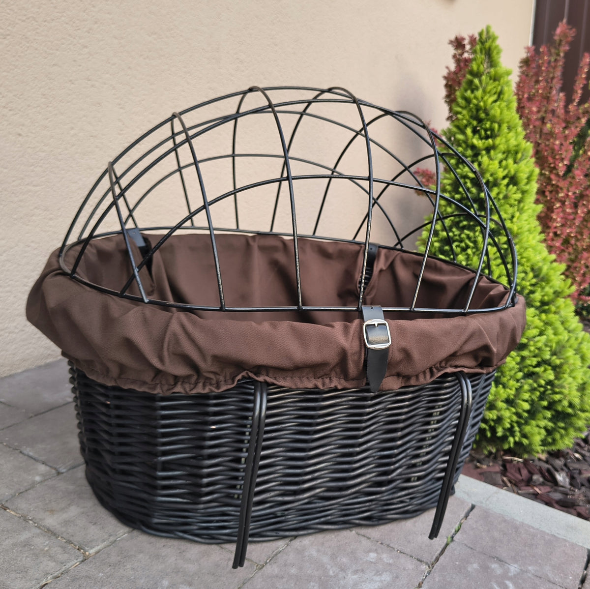 Large wicker transporter for bike TRANSPORTER for PSA up to15kg + Lining Manufacturer code TR 118