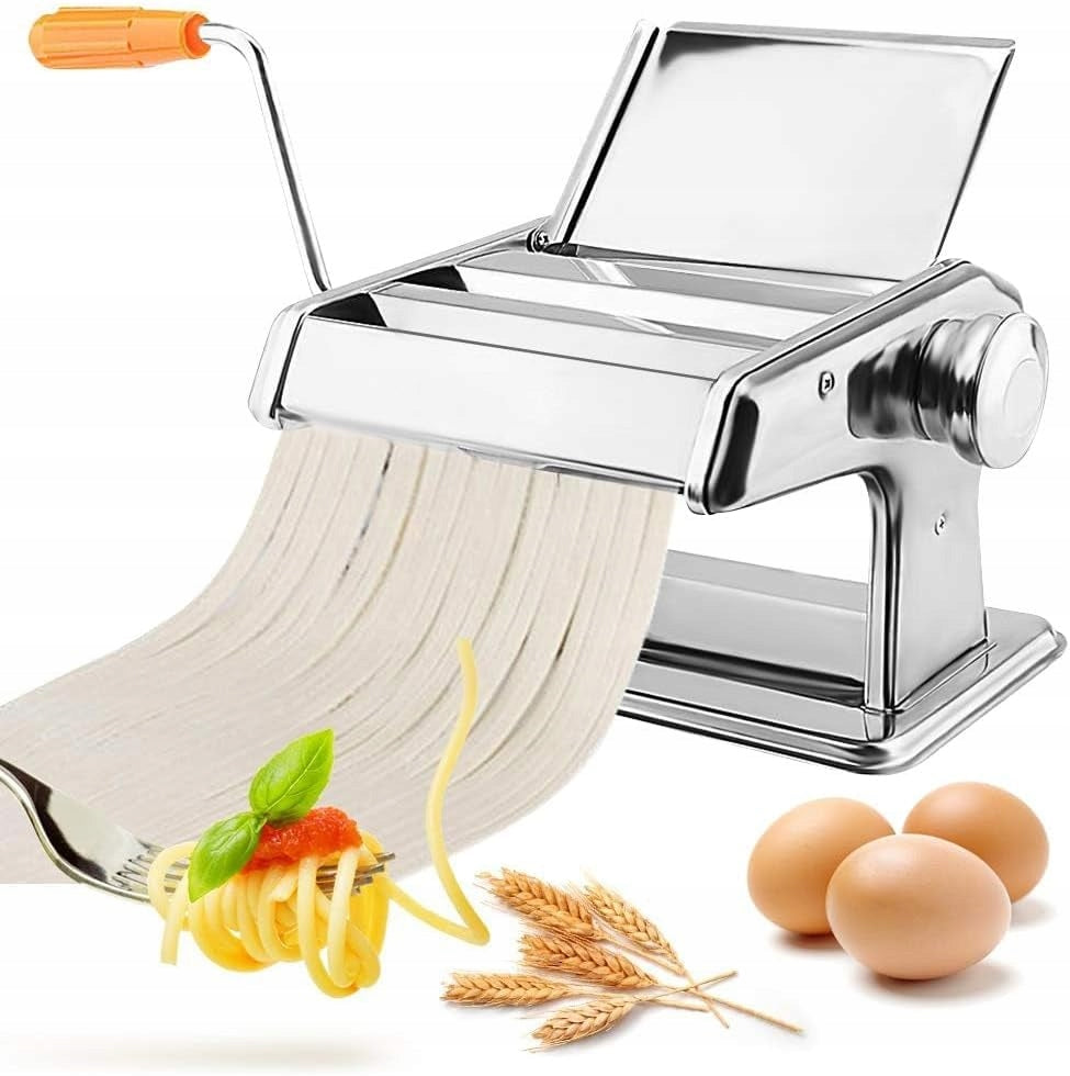 Lasagne Spaghetti Fettuccine Stainless Steel Handheld Pasta Machine