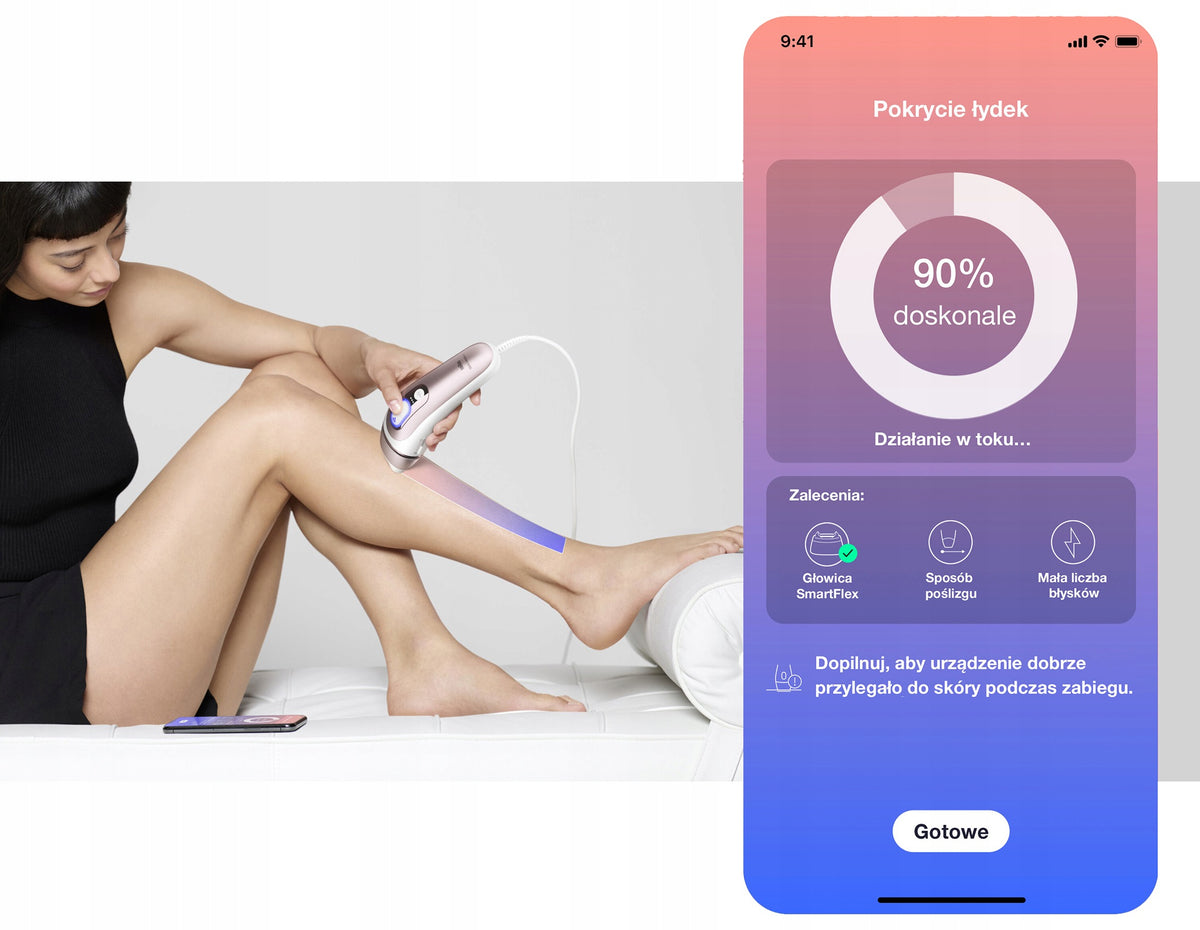 Laser epilator BRAUN PL7432 SkinPro 2.0 sensor Brand Braun