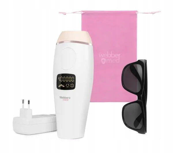 Laser epilator Webber IPL S5 Webbermed White for bikini armpits and body Medical device no