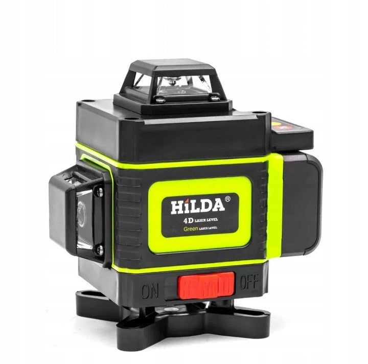 Laser level 16 lines 360° HILDA Cross laser 2x battery+case EAN (GTIN) 5903715552435