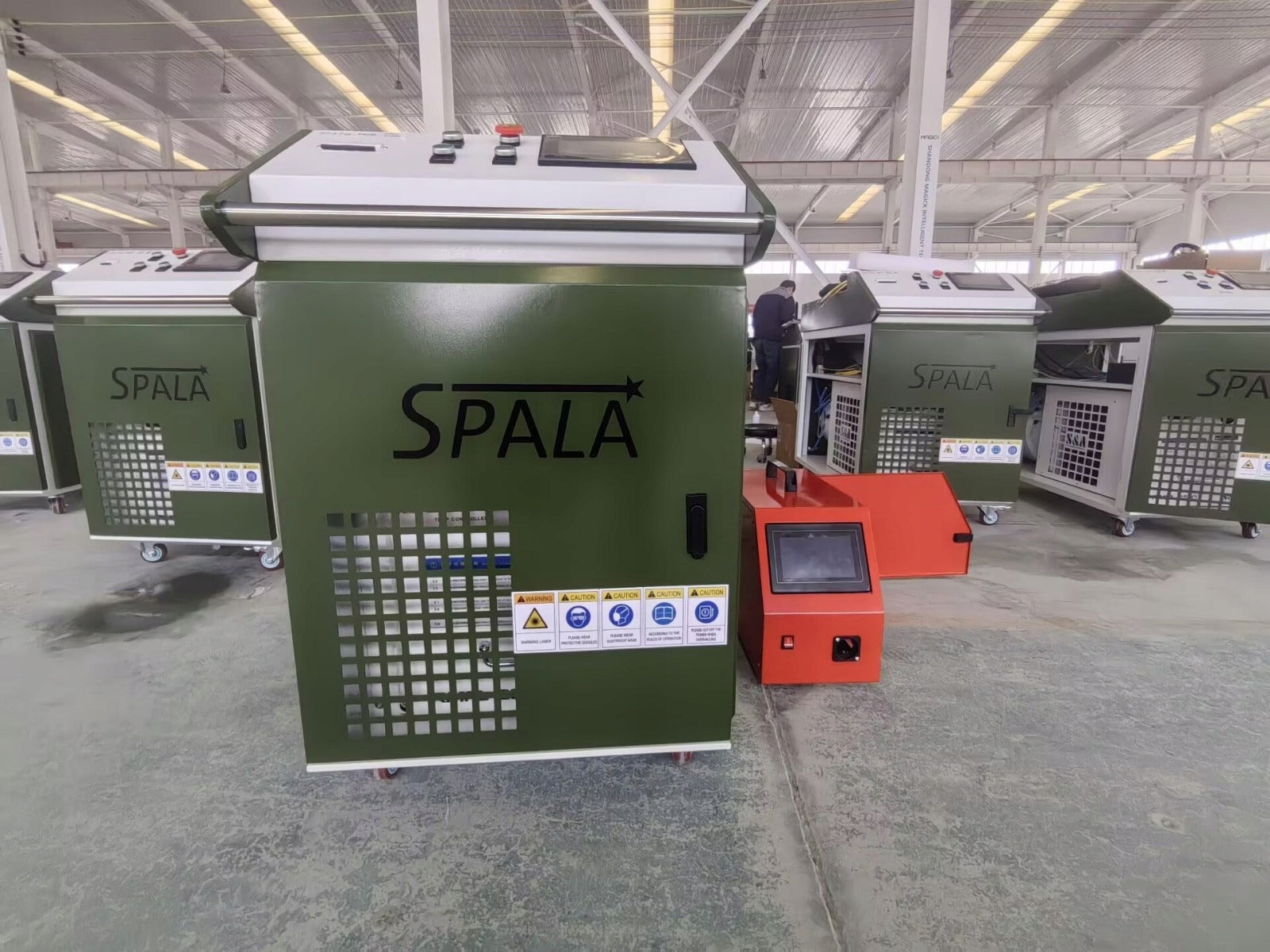 Laser welding machine 3in1 3000 W - set with accessories - available immediately