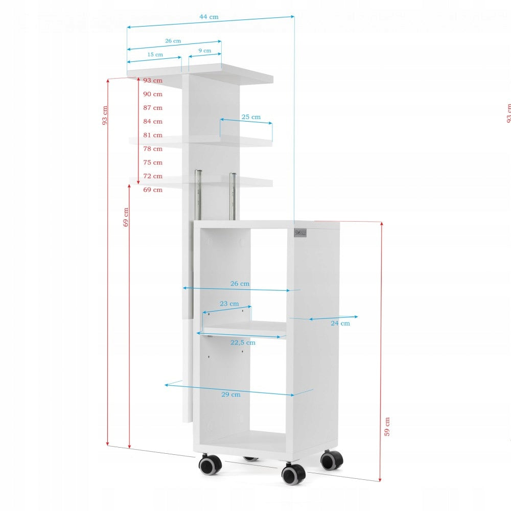 Lashtable Cosmetic Table - White Brand no brand
