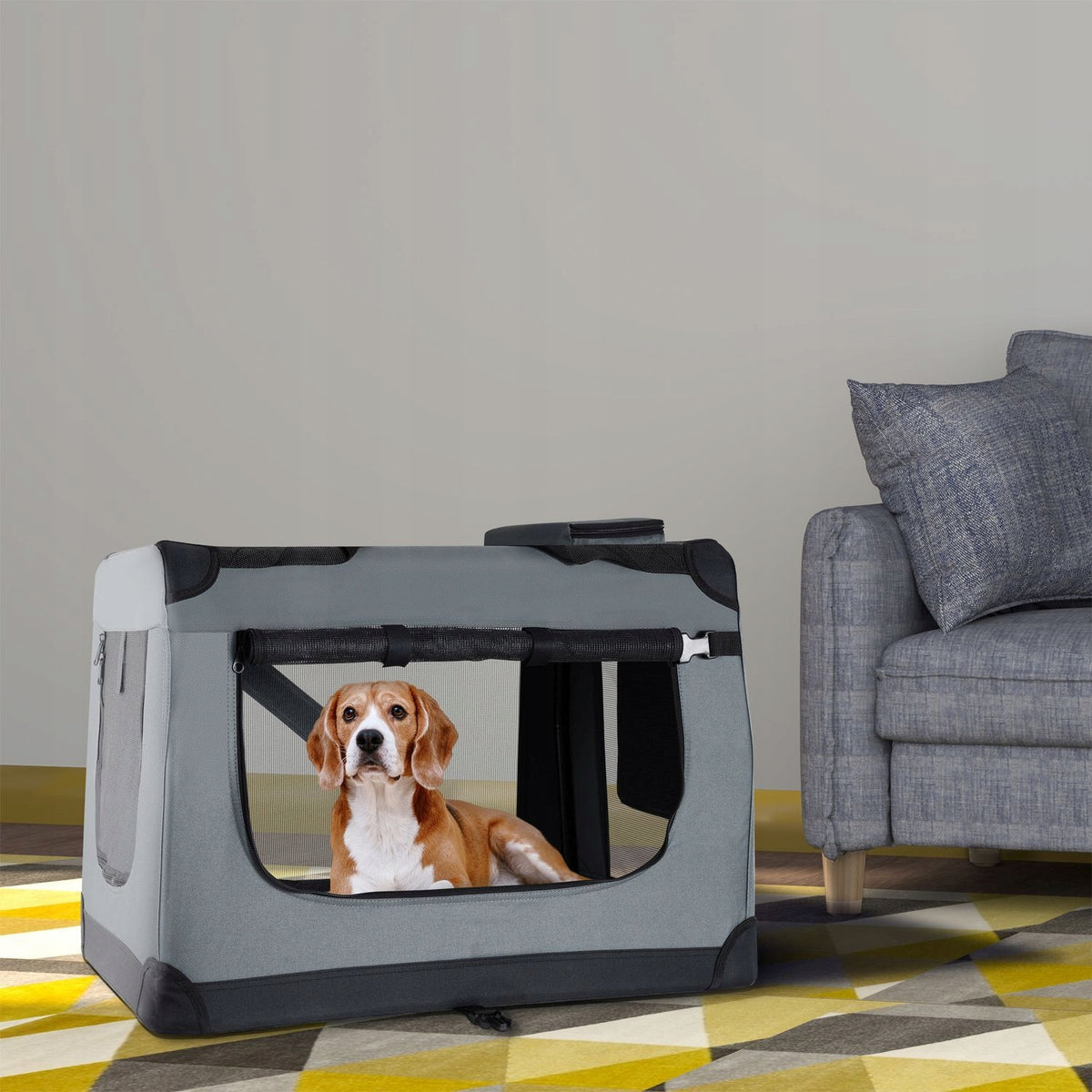Lassie L Dog Carrier + Blanket + Bowl Manufacturer code Lassie