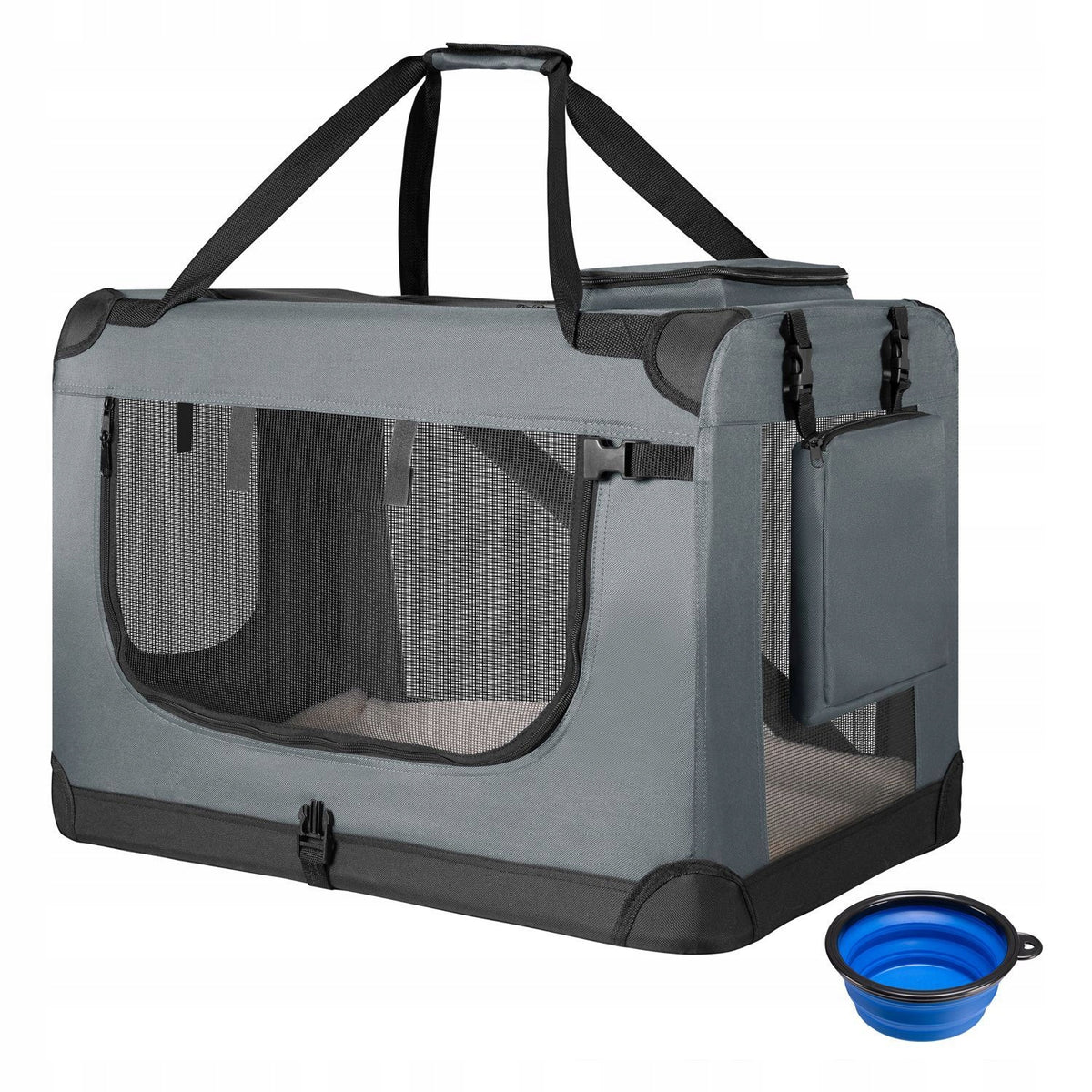Lassie L Dog Carrier + Blanket + Bowl