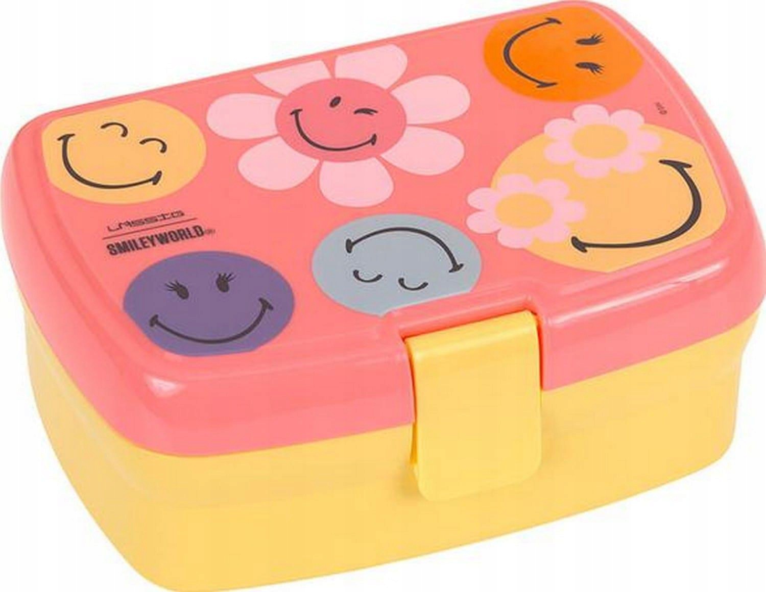 Lassig Smiley World dusty rose Lunchbox with liner