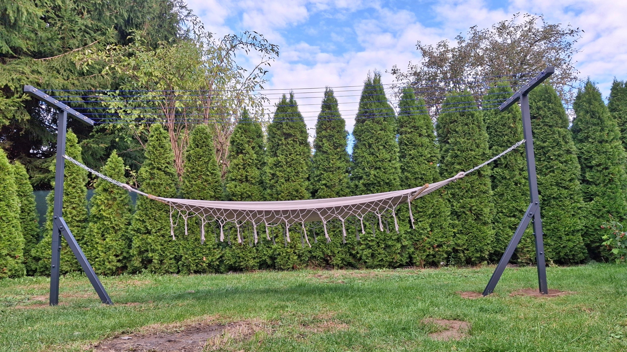 Laundry dryer large garden 160-170cm graphite frame for hammock Manufacturer code 2829