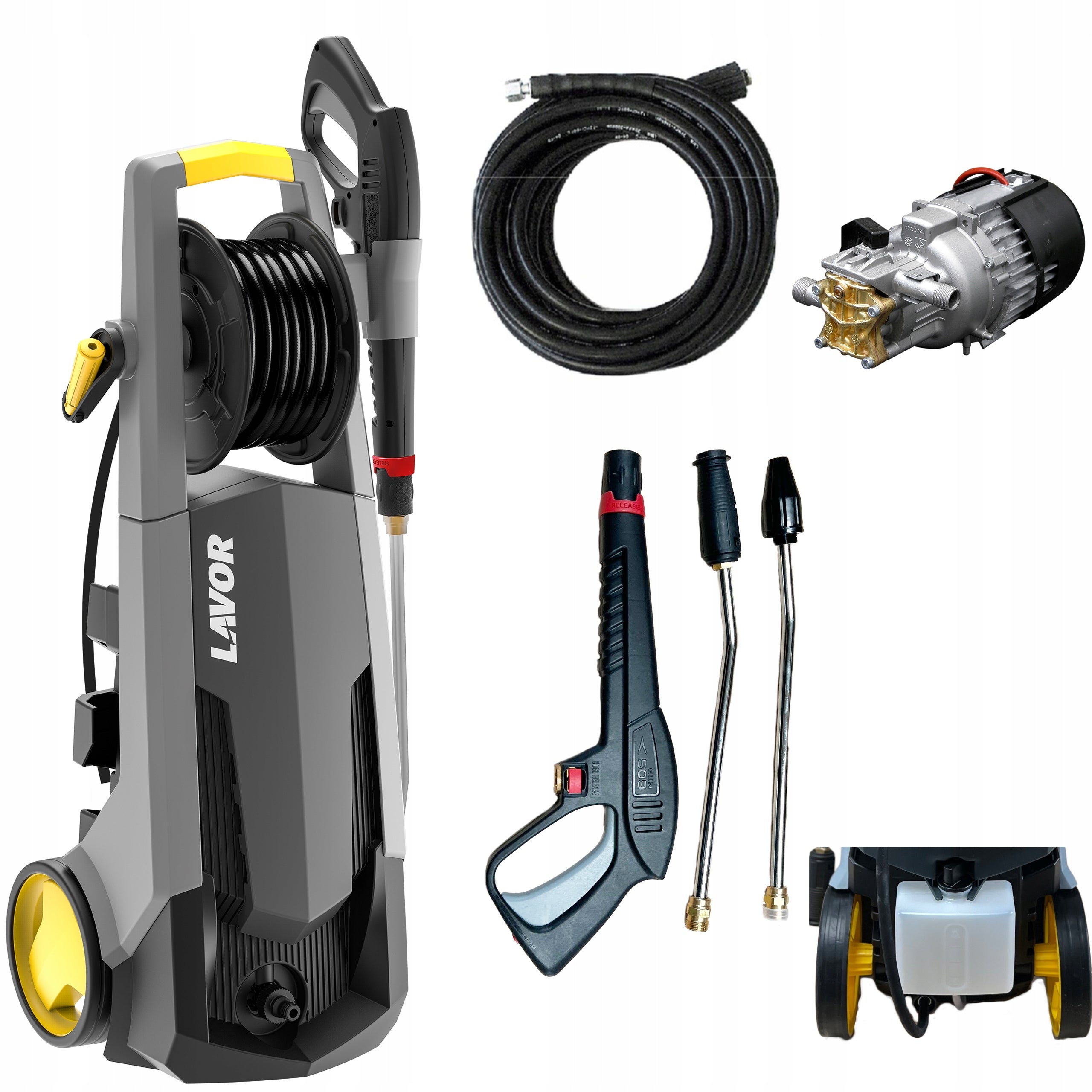 Lavor pressure washer PASCAL 23 PRO 150 BAR BRASS PUMP 2300W induction