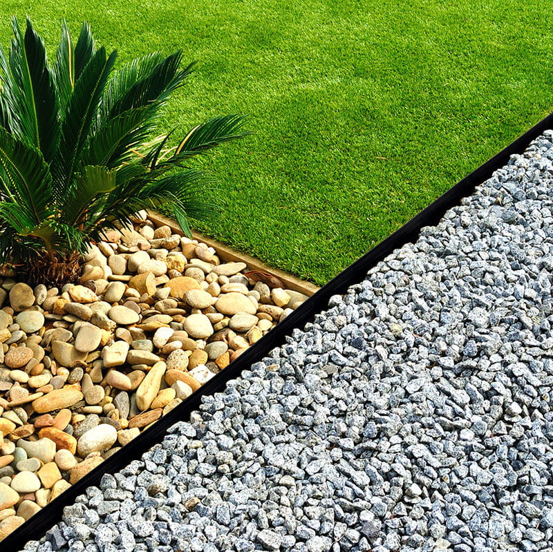Lawn GARDEN EDGING 10m Black 8cm Plastic Strong High Material plastic