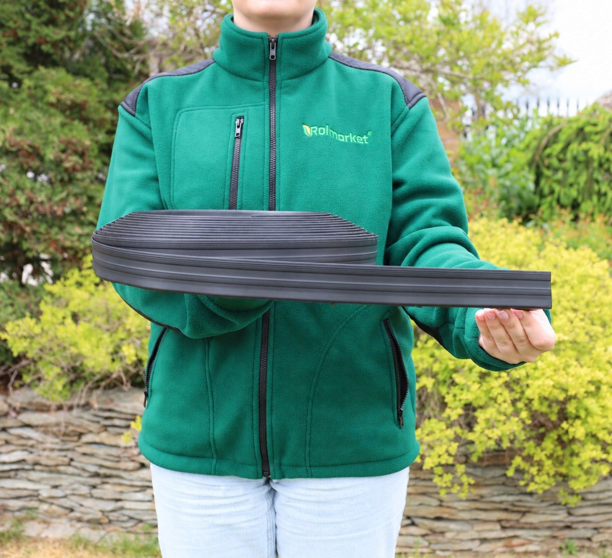 Lawn Garden edging 50m Tailor Flexible Border + 150 Anchors Manufacturer code ELASTEO obrzeże trawnikowe